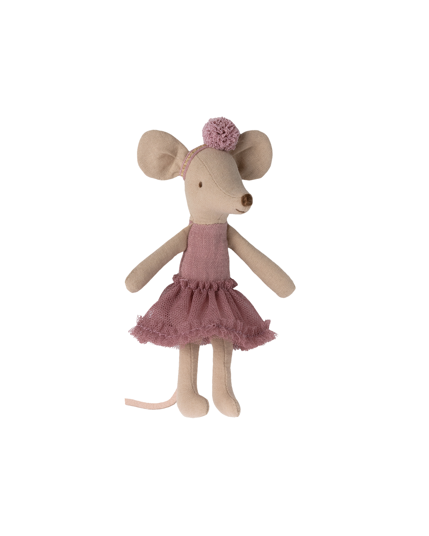 Danseuse ballerine grande soeur rose foncé 13cm - MAILEG