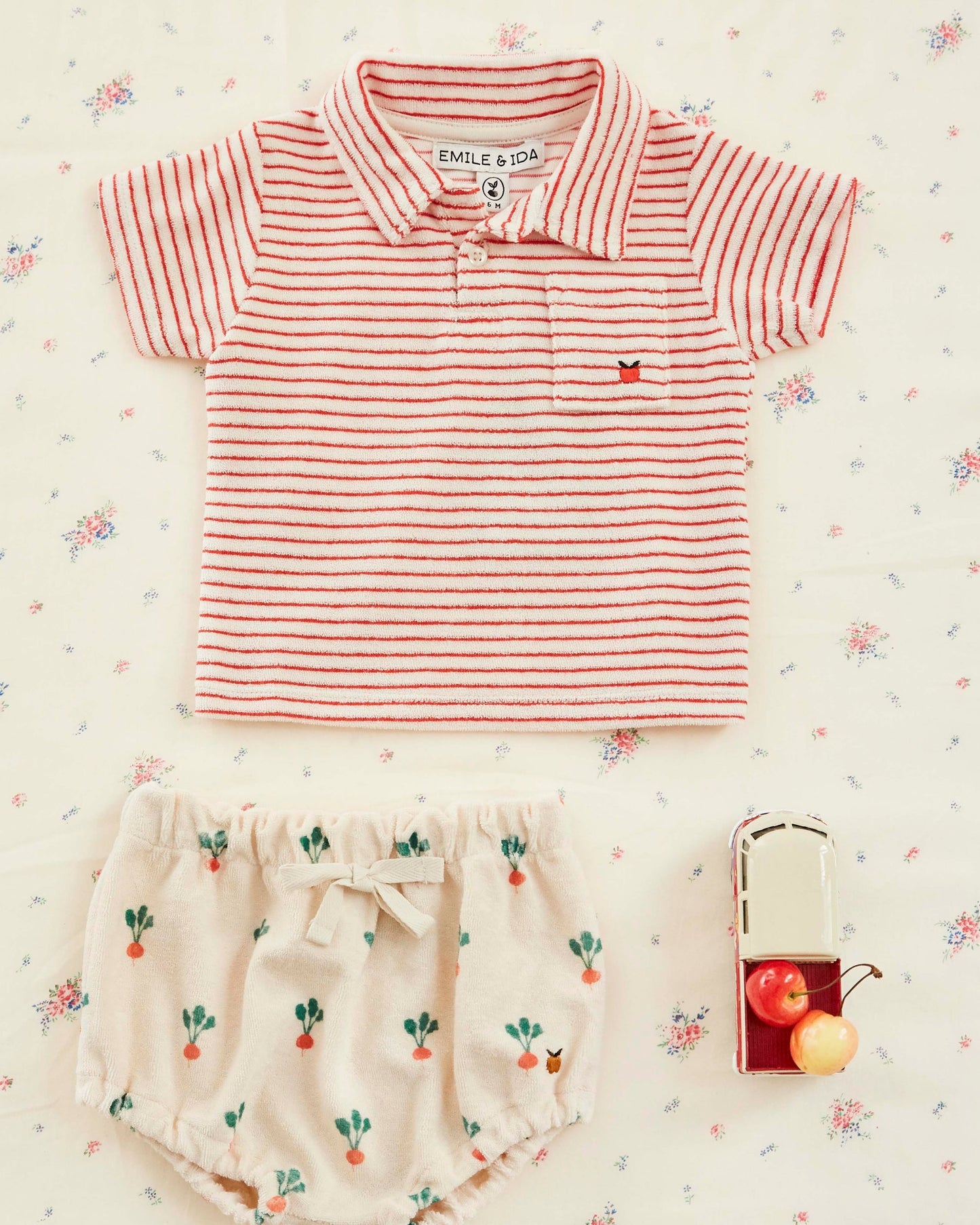 Bloomer - Imprimé radis crème