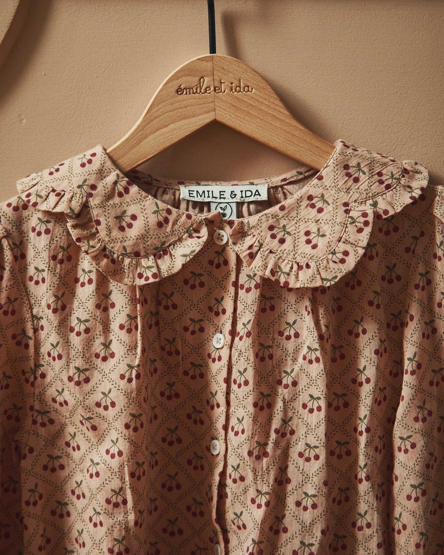Blouse Cherry rose