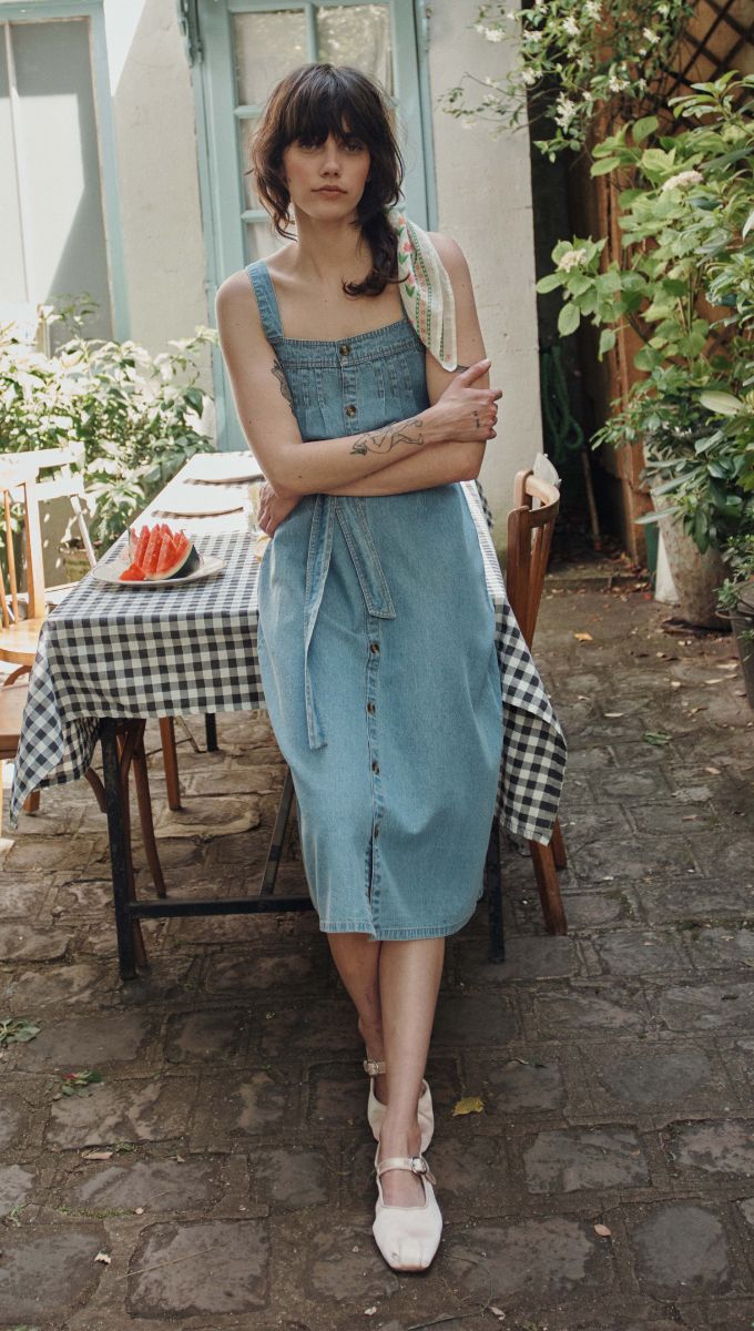 La robe denim