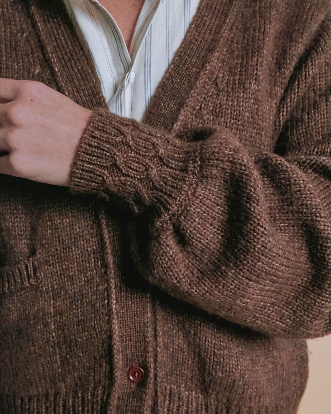 Cardigan - Ultra doux marron