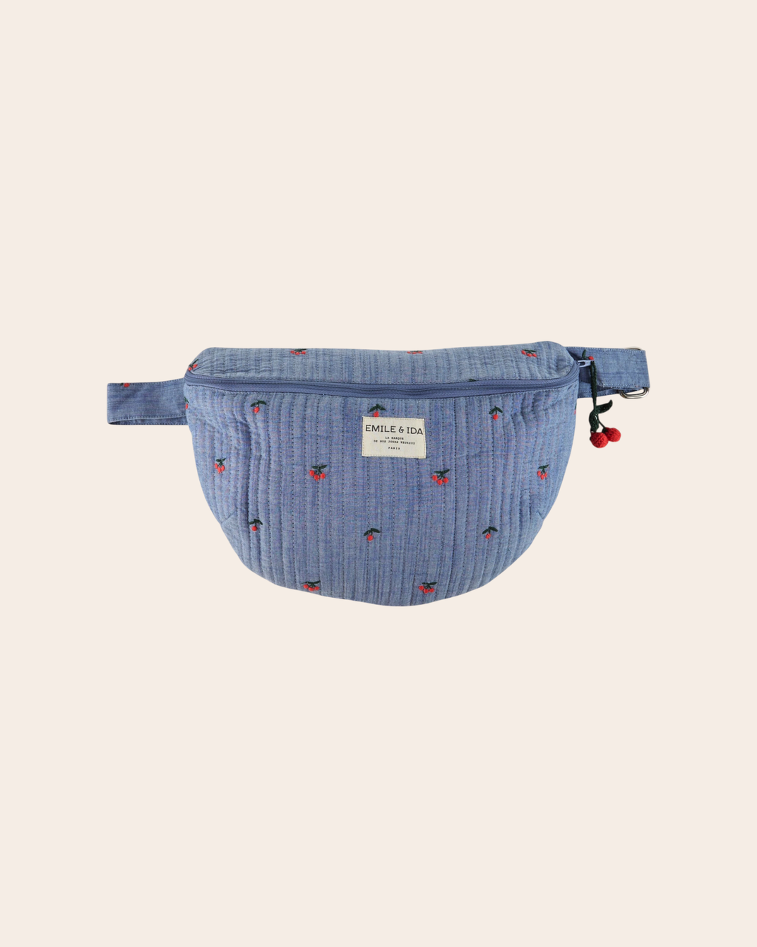 Sac banane - Chambray cherry