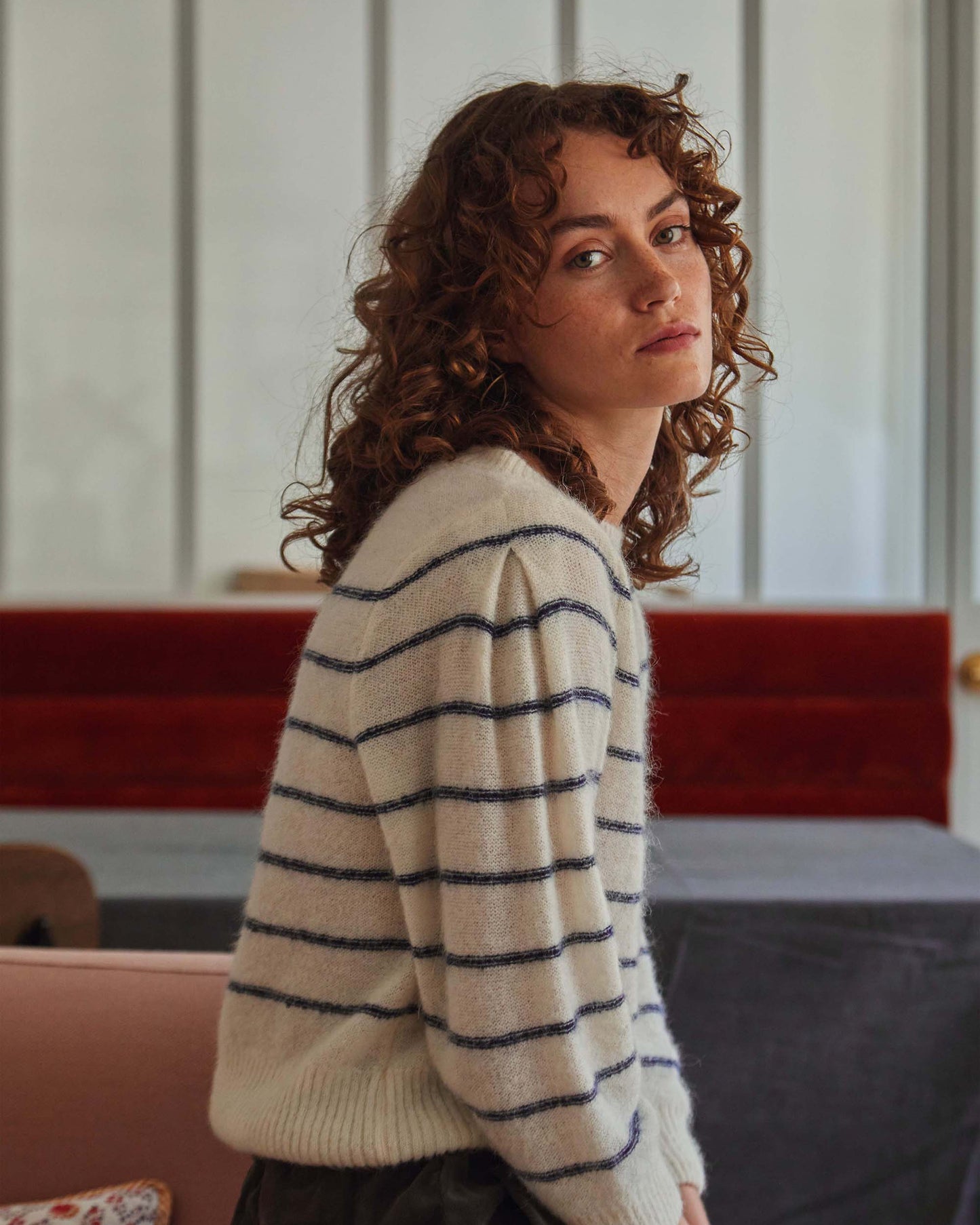 Pull superfine albatre