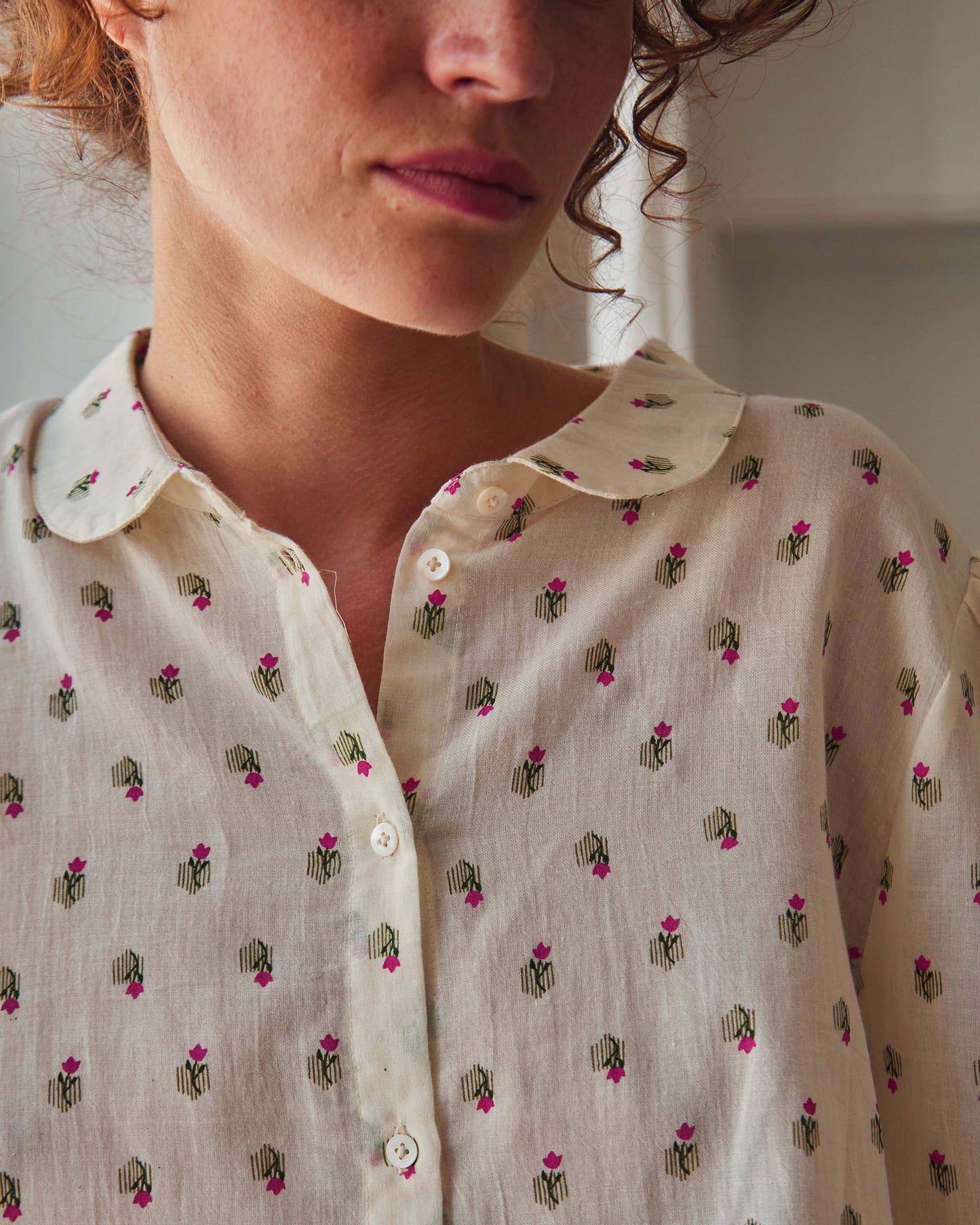 Blouse femme Lily écru