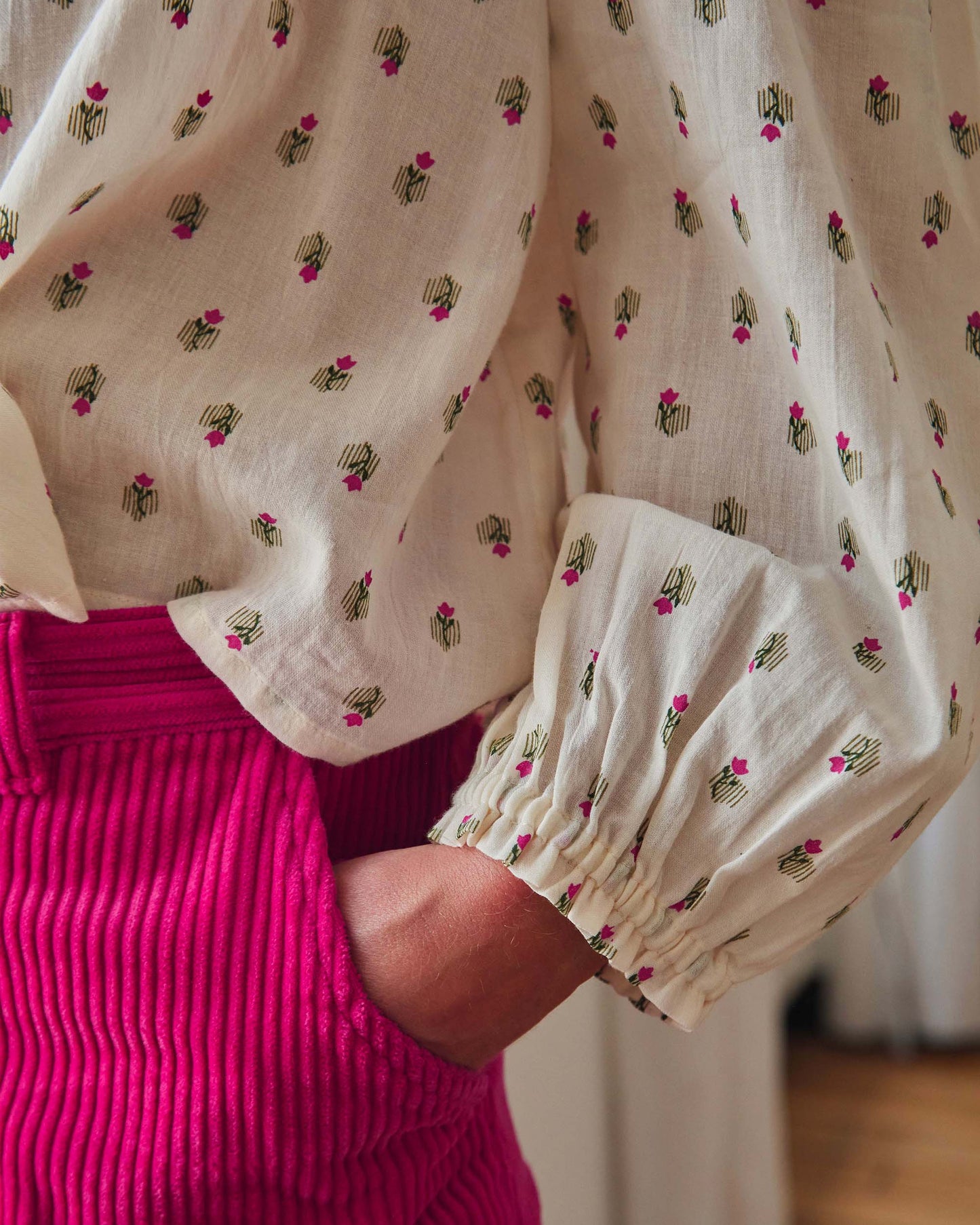 Blouse femme Lily écru