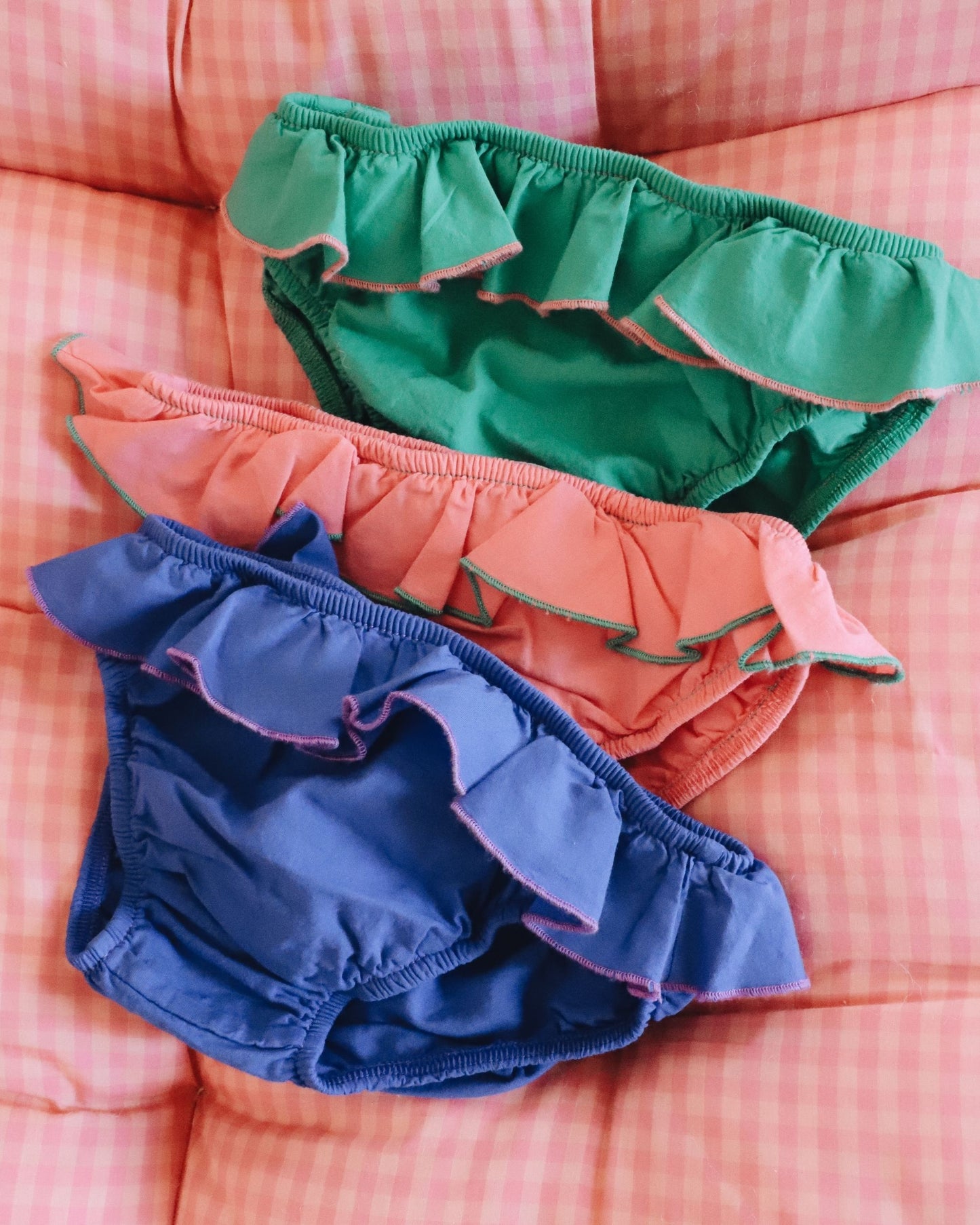 Culotte coton céleste