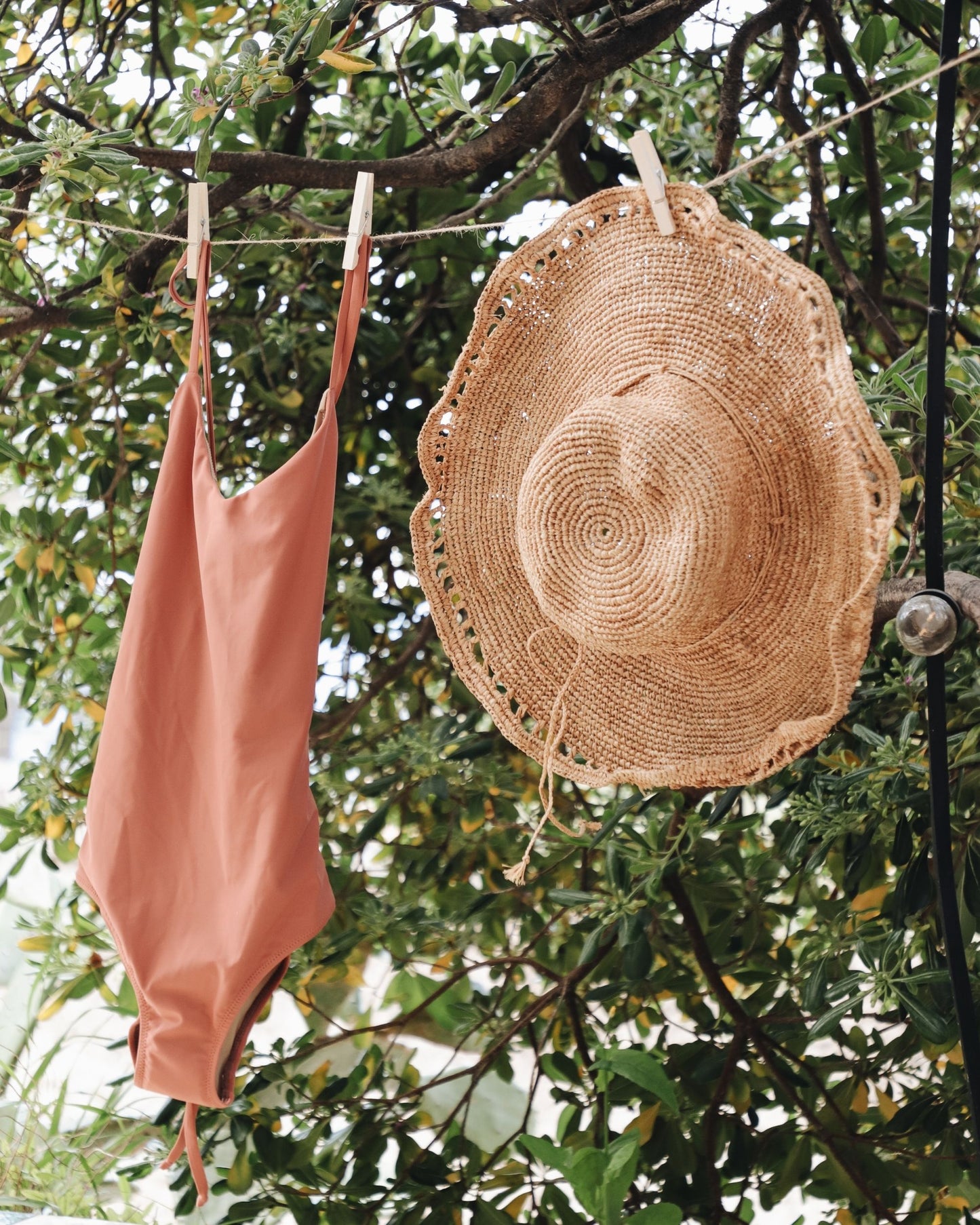 Maillot de bain 1 pièce terracotta