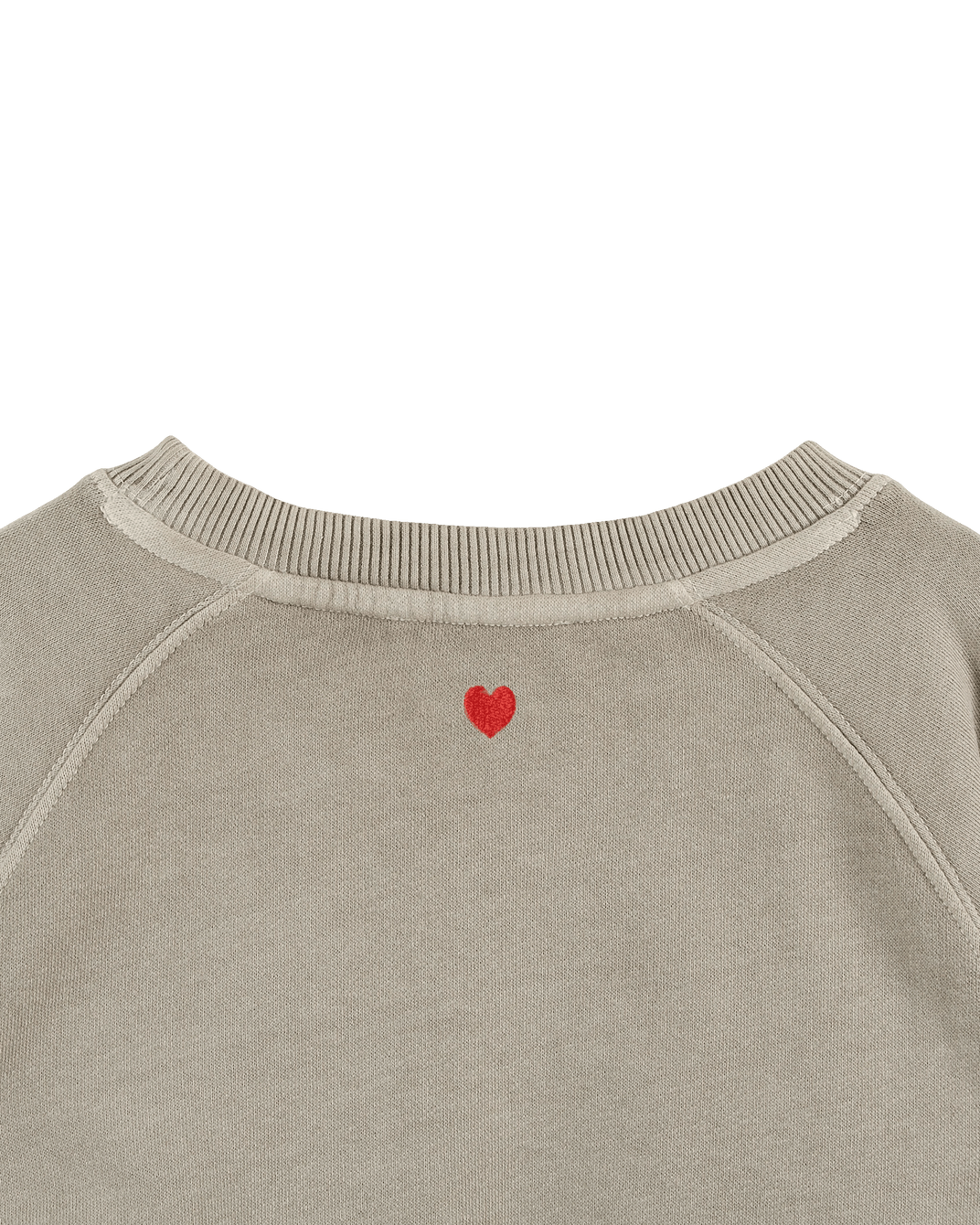 Sweat coton et teinture bio enfant gris