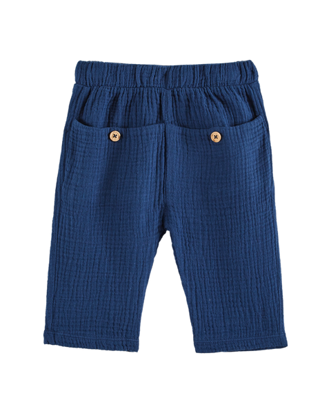 Pantalon gaze de coton nuit