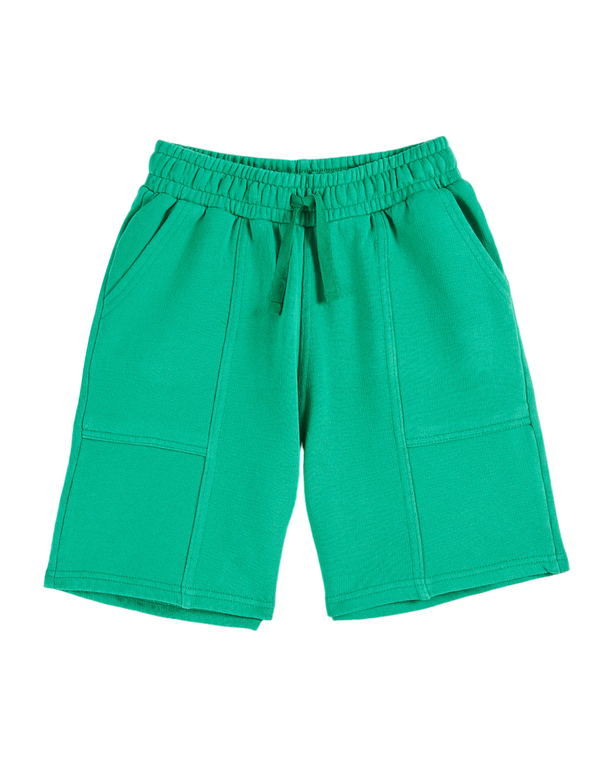 Green organic cotton Bermuda shorts – Emile et Ida