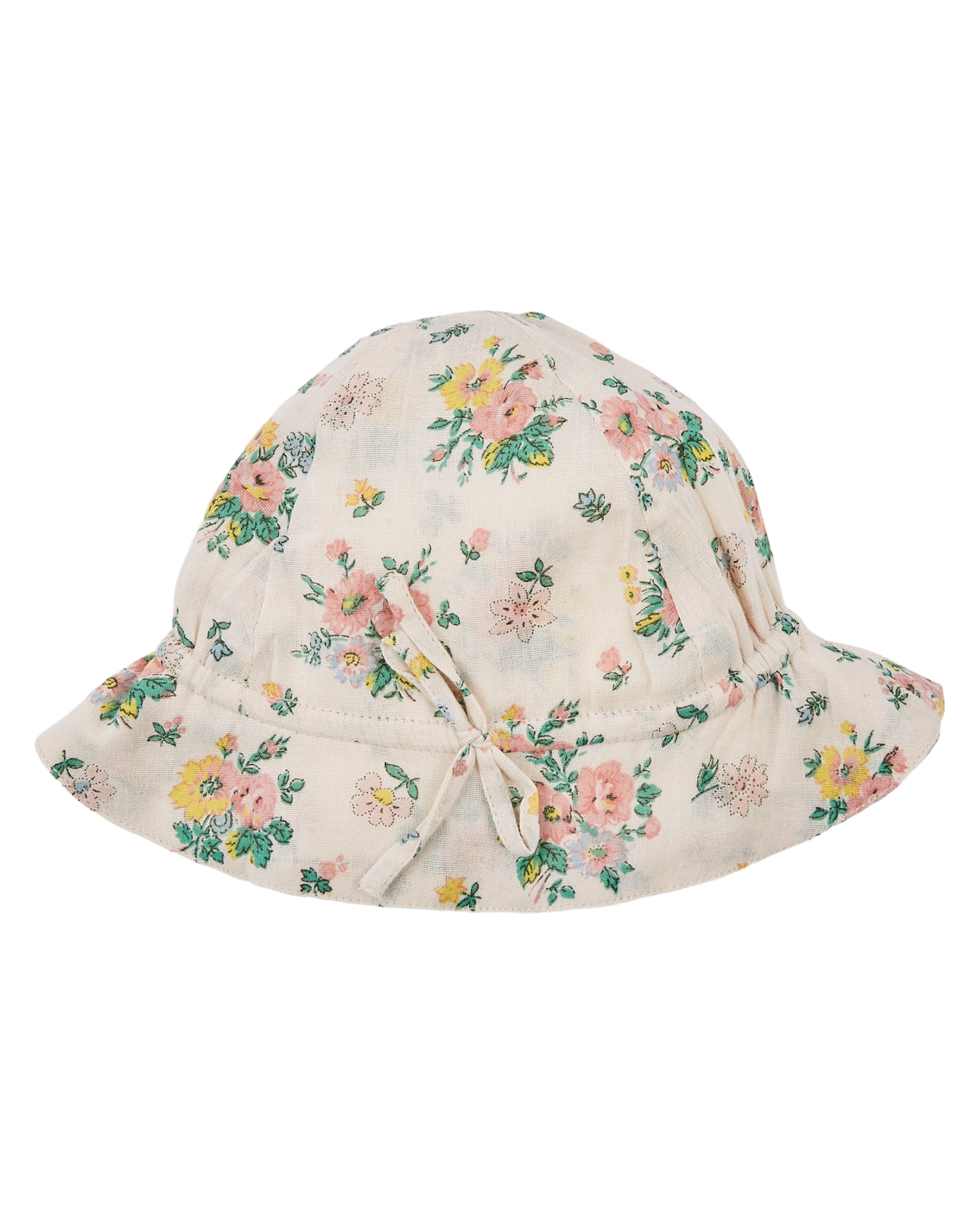 Chapeau - à fleurs printemps rose