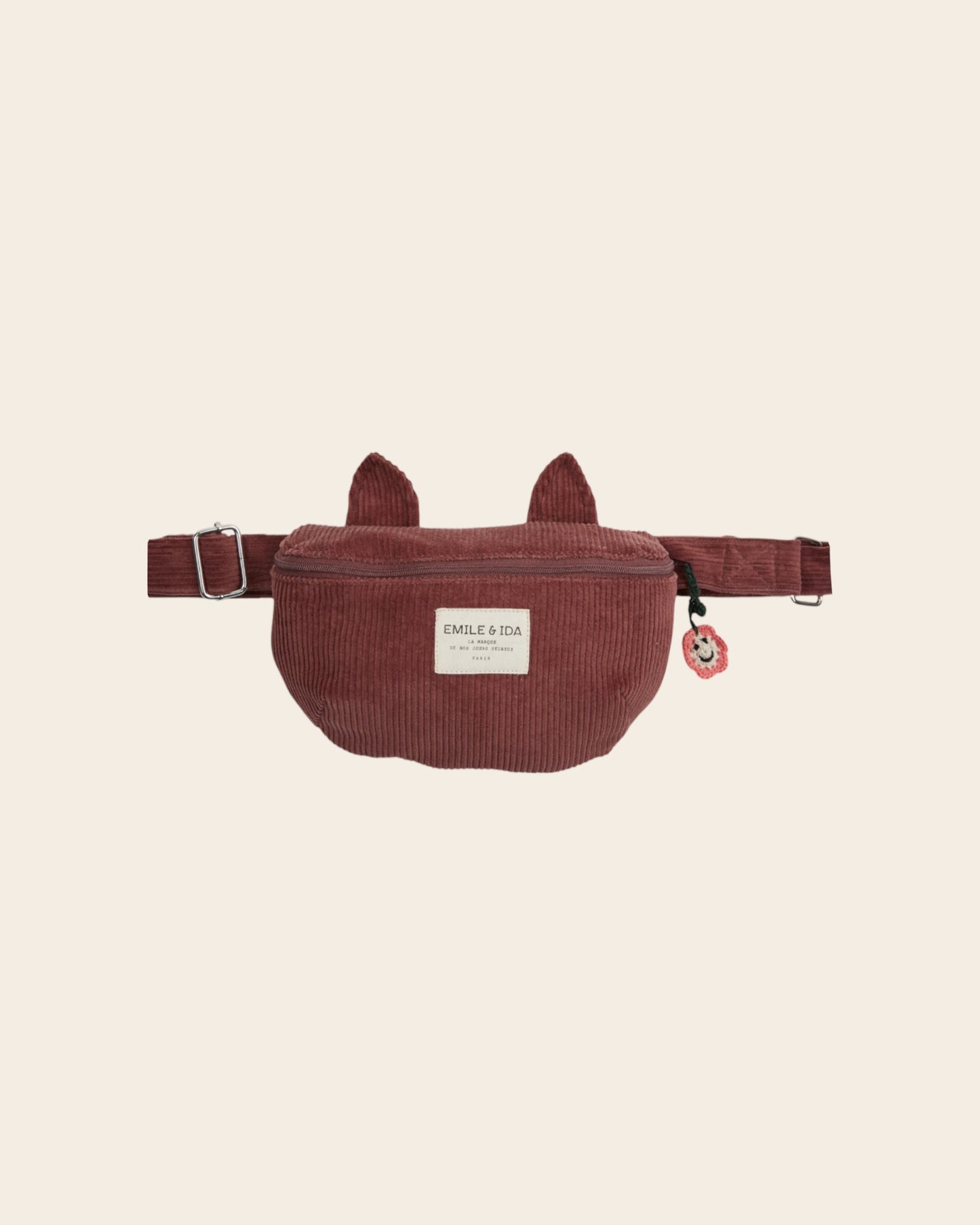 Banane velours chat violine