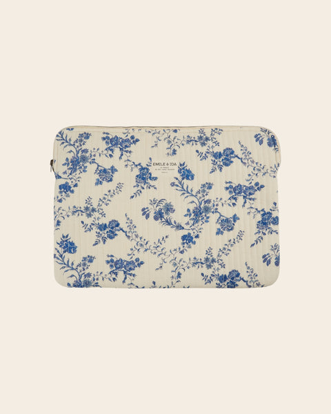 Pochette d'ordinateur orchid bleu