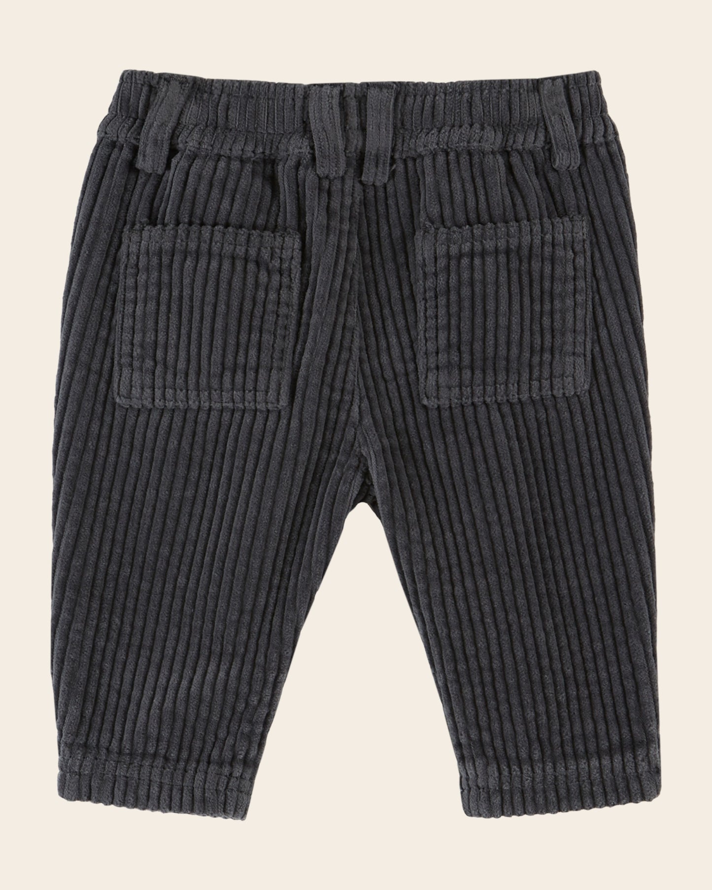 Pantalon velours cotelé noir