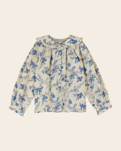 Blouse orchid bleu