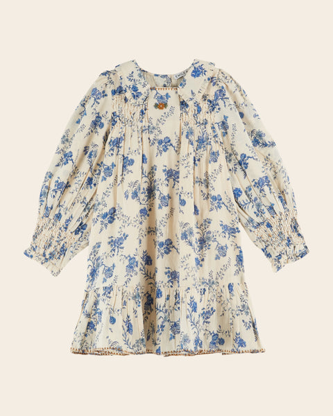 Robe orchid bleu
