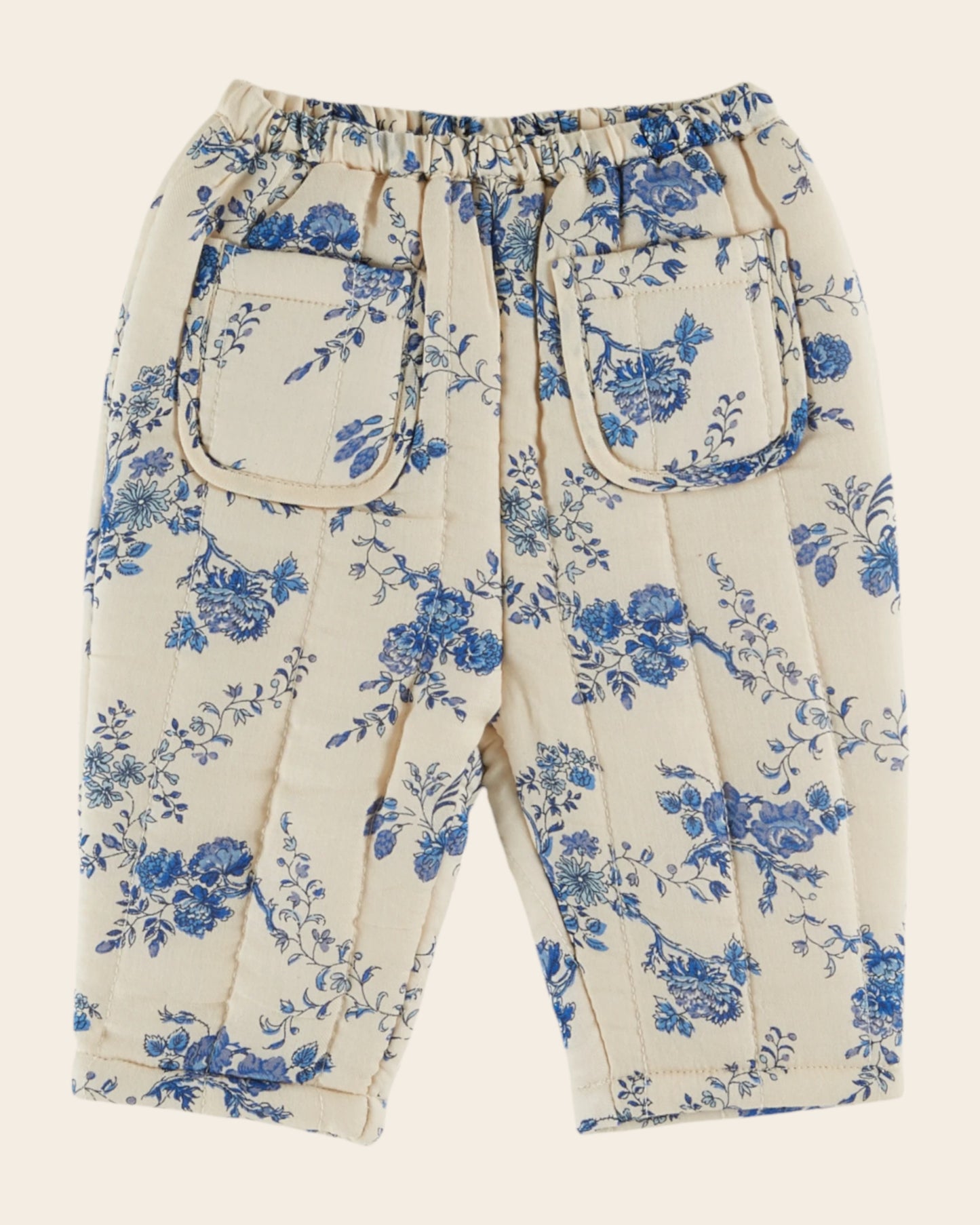 Pantalon matelassé orchid bleu