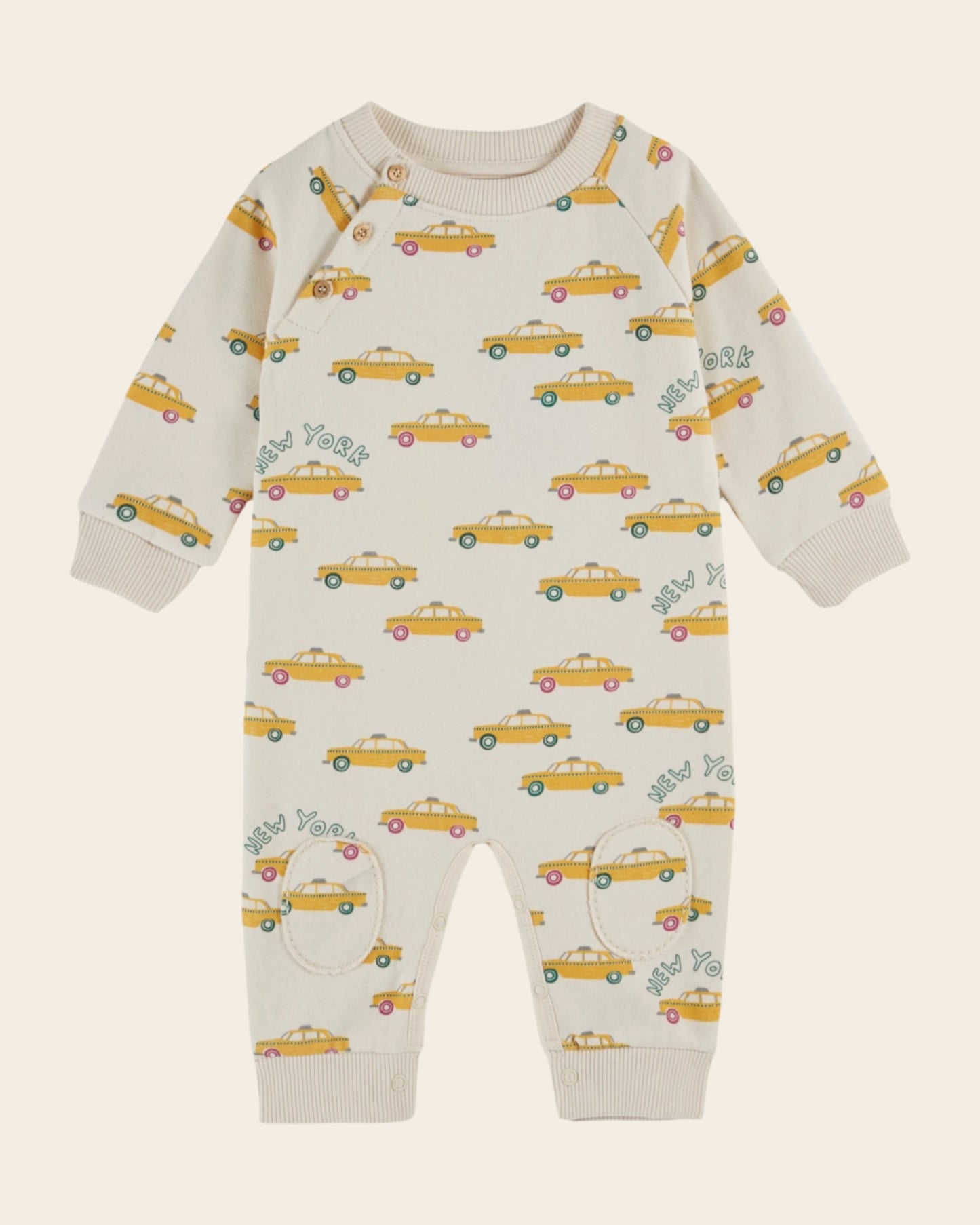 Combinaison taxis coton bio écru