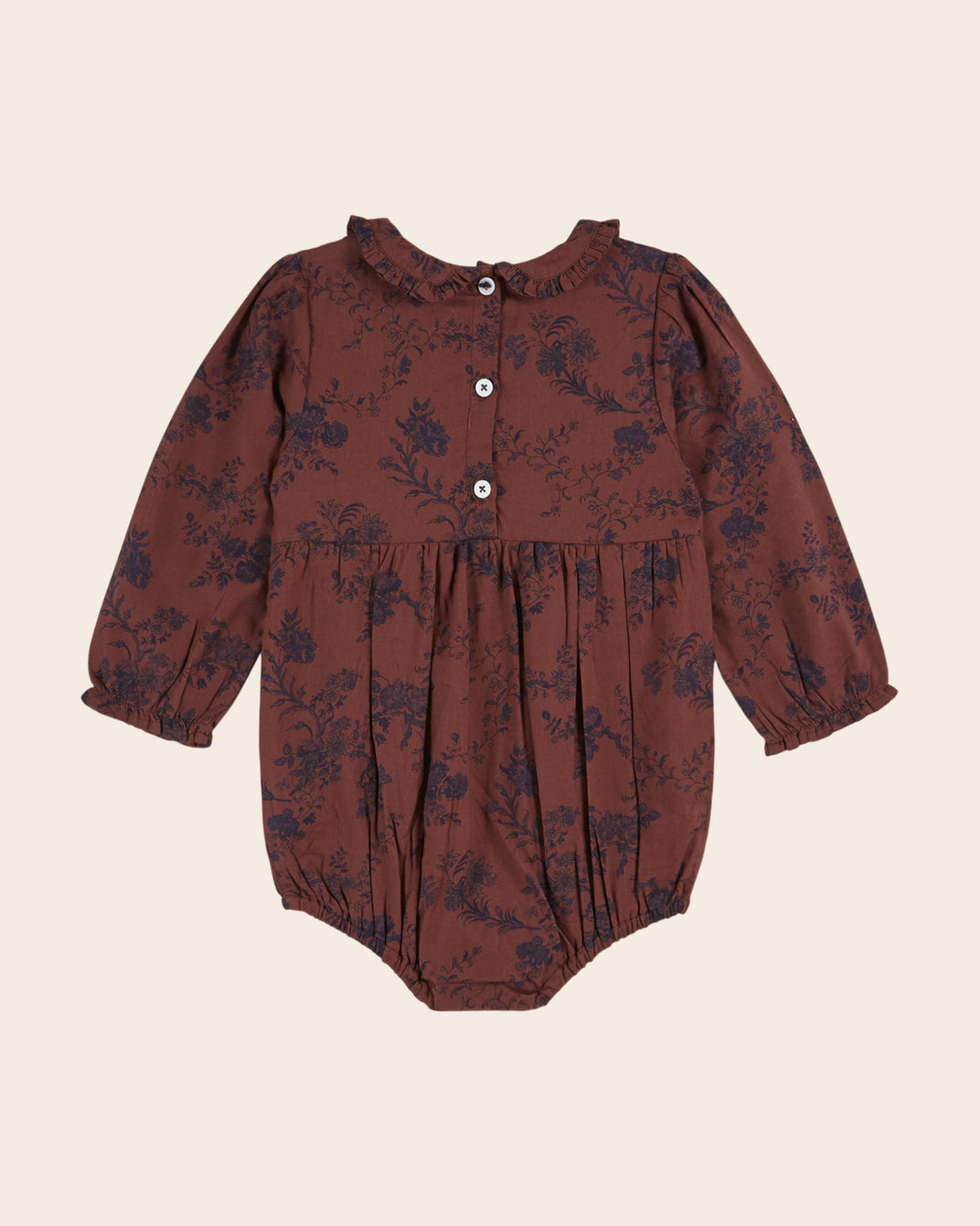 Combibloomer smocké orchid violine