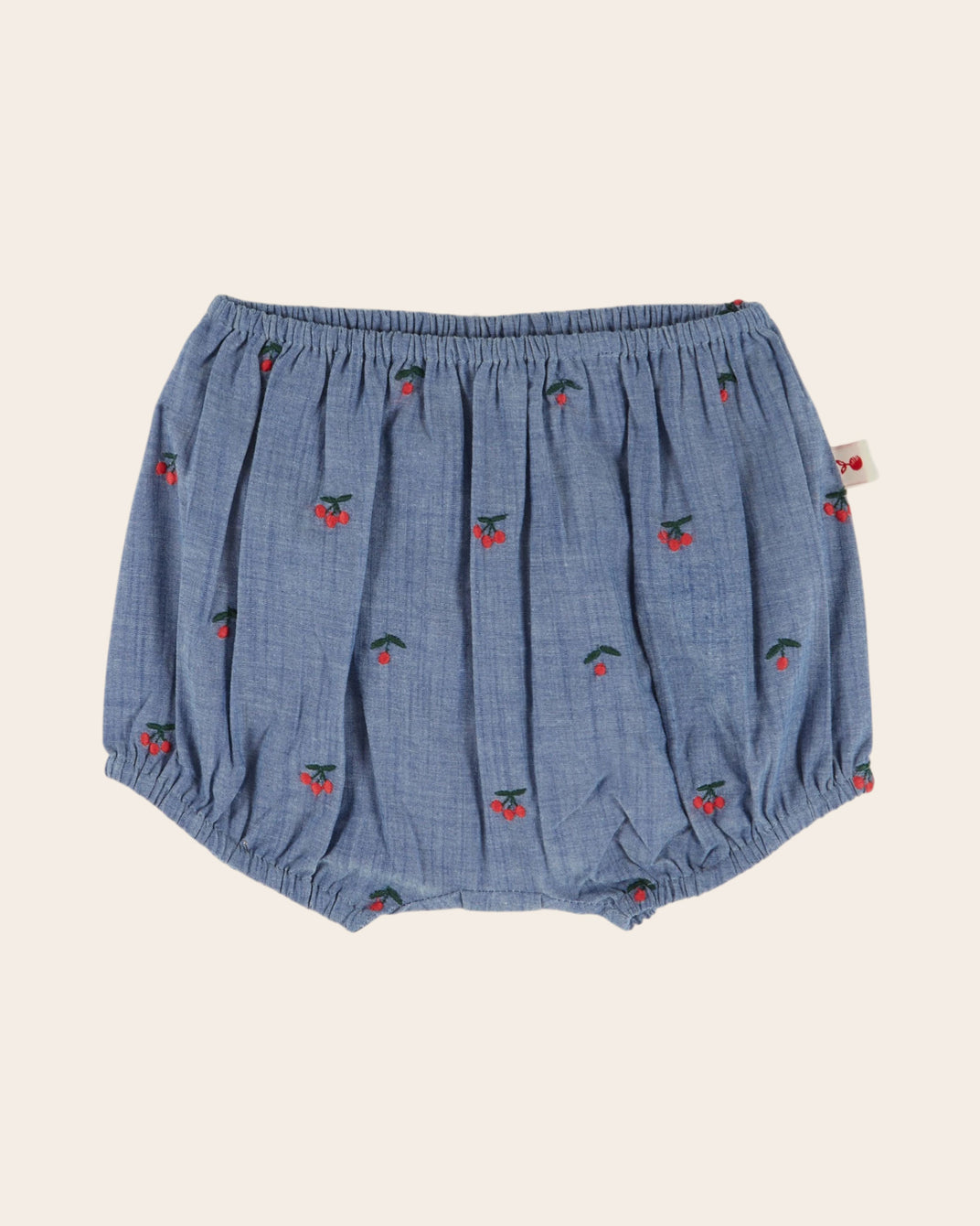 Bloomer - Chambray brodé cerises