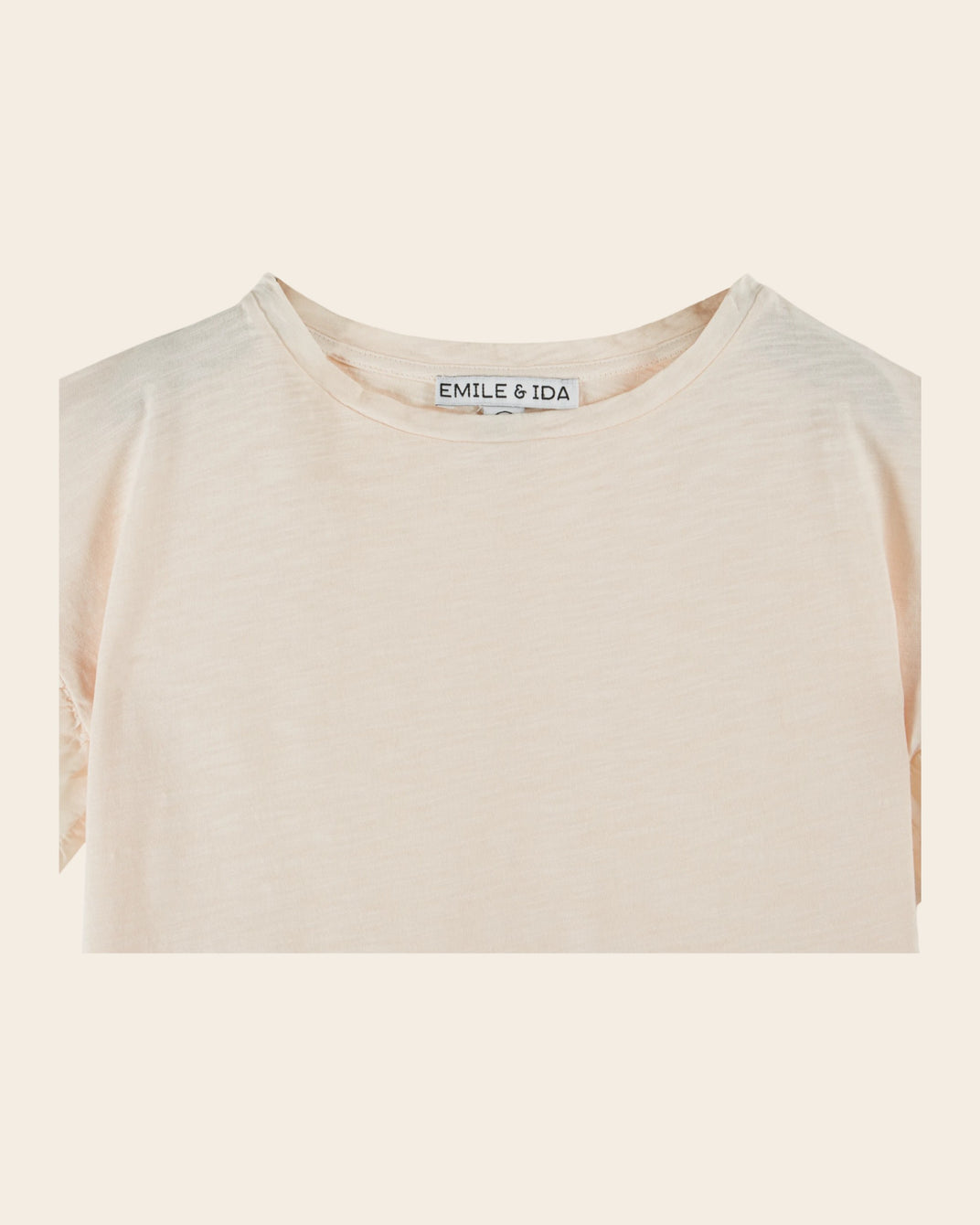 T-shirt - Volanté crème