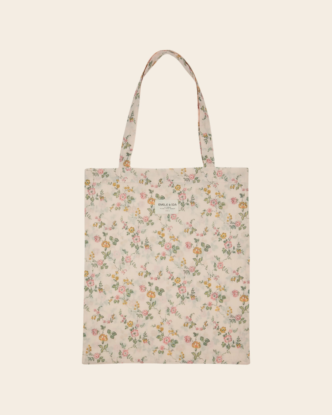 Tote bag - Fleuri rosier