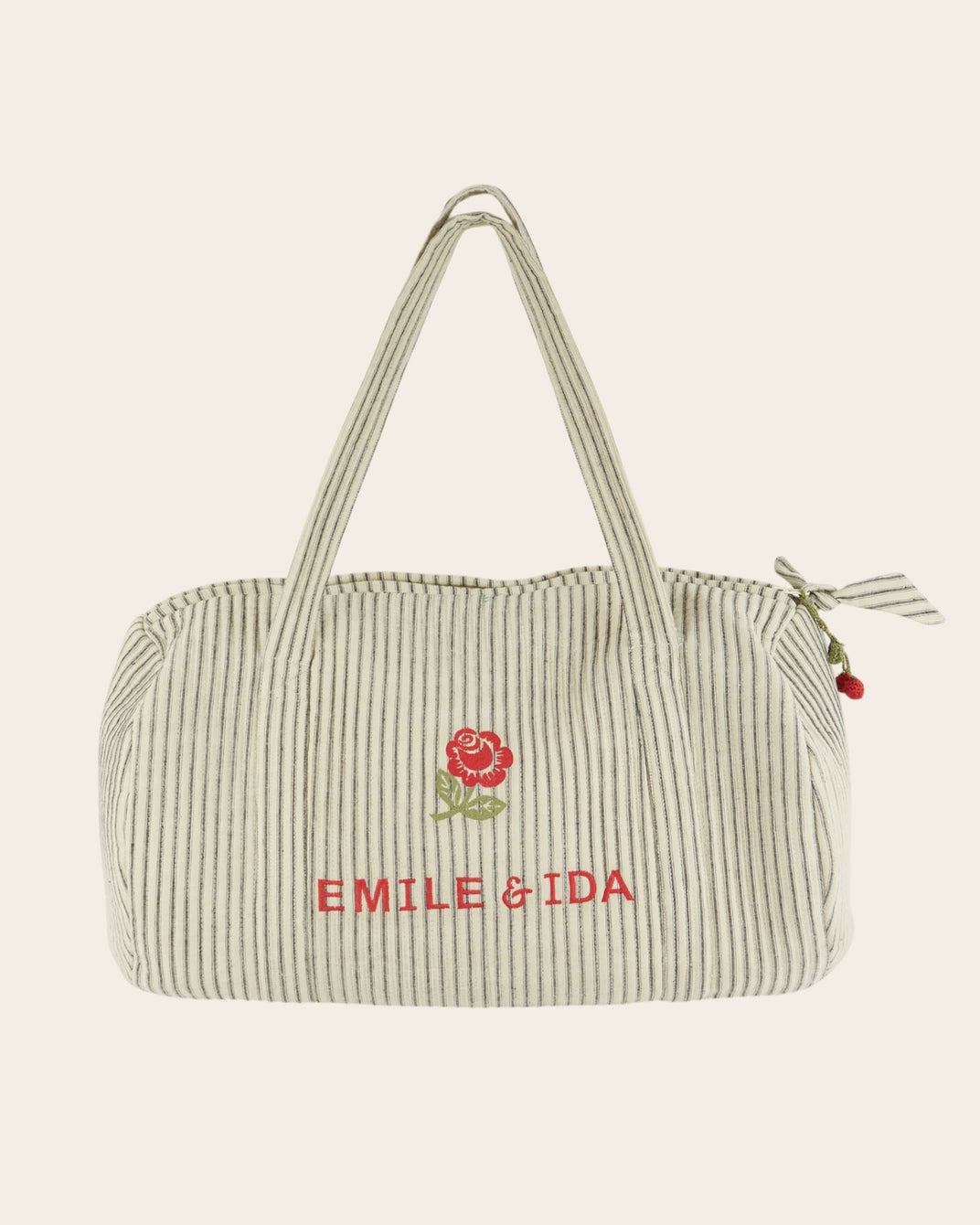 Sac week-end - Rayure bitume