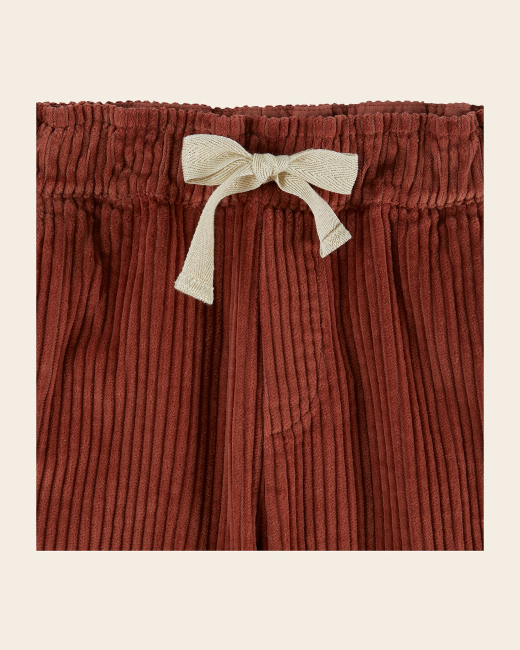 Pantalon jogger - Velours marron