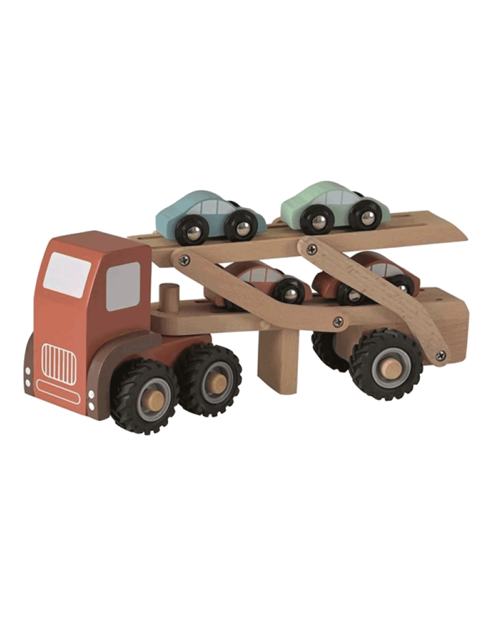 Camion transporteur de voitures egmont toys Emile et Ida