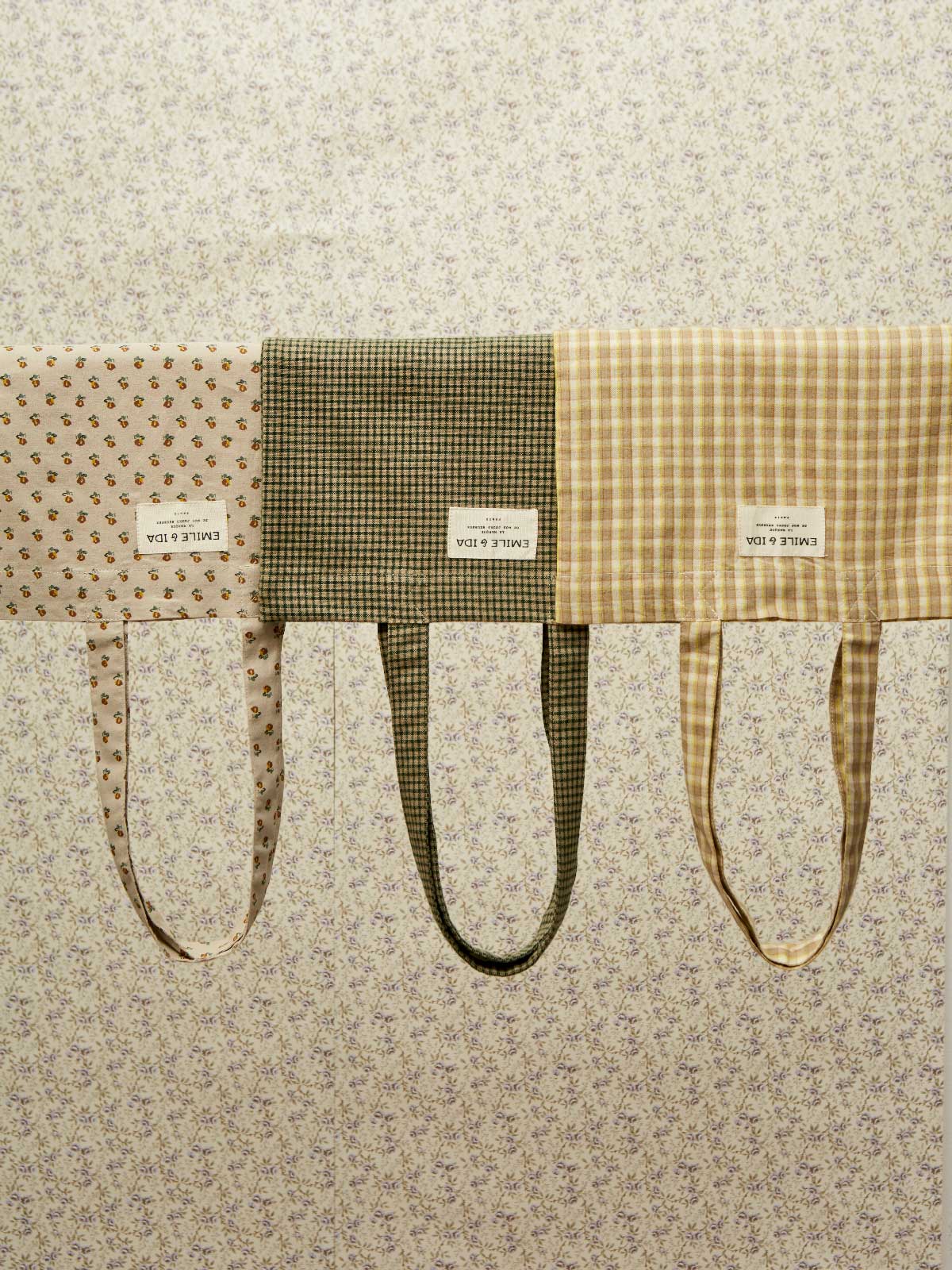 Tote bag denise vert