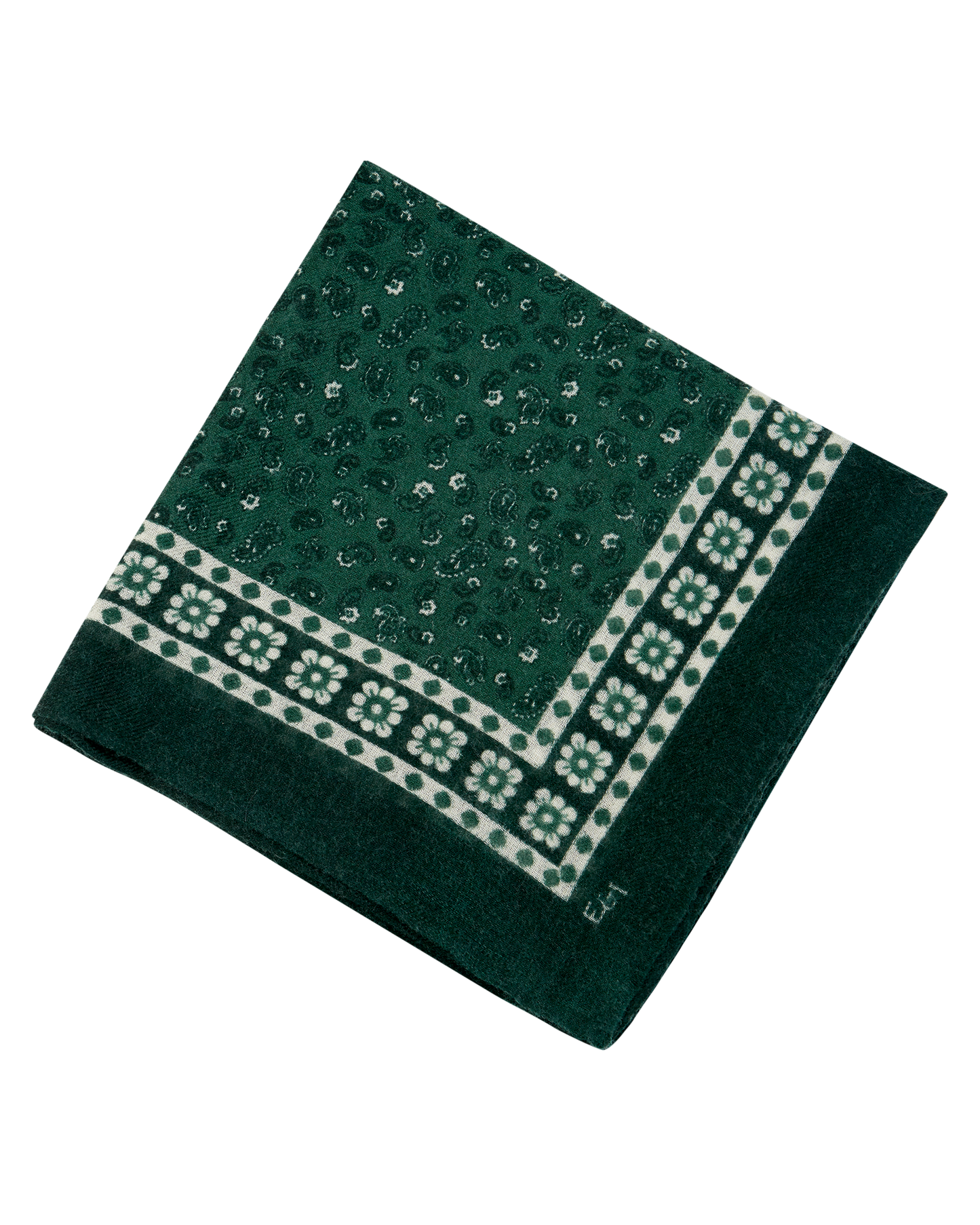 Foulard bandana vert
