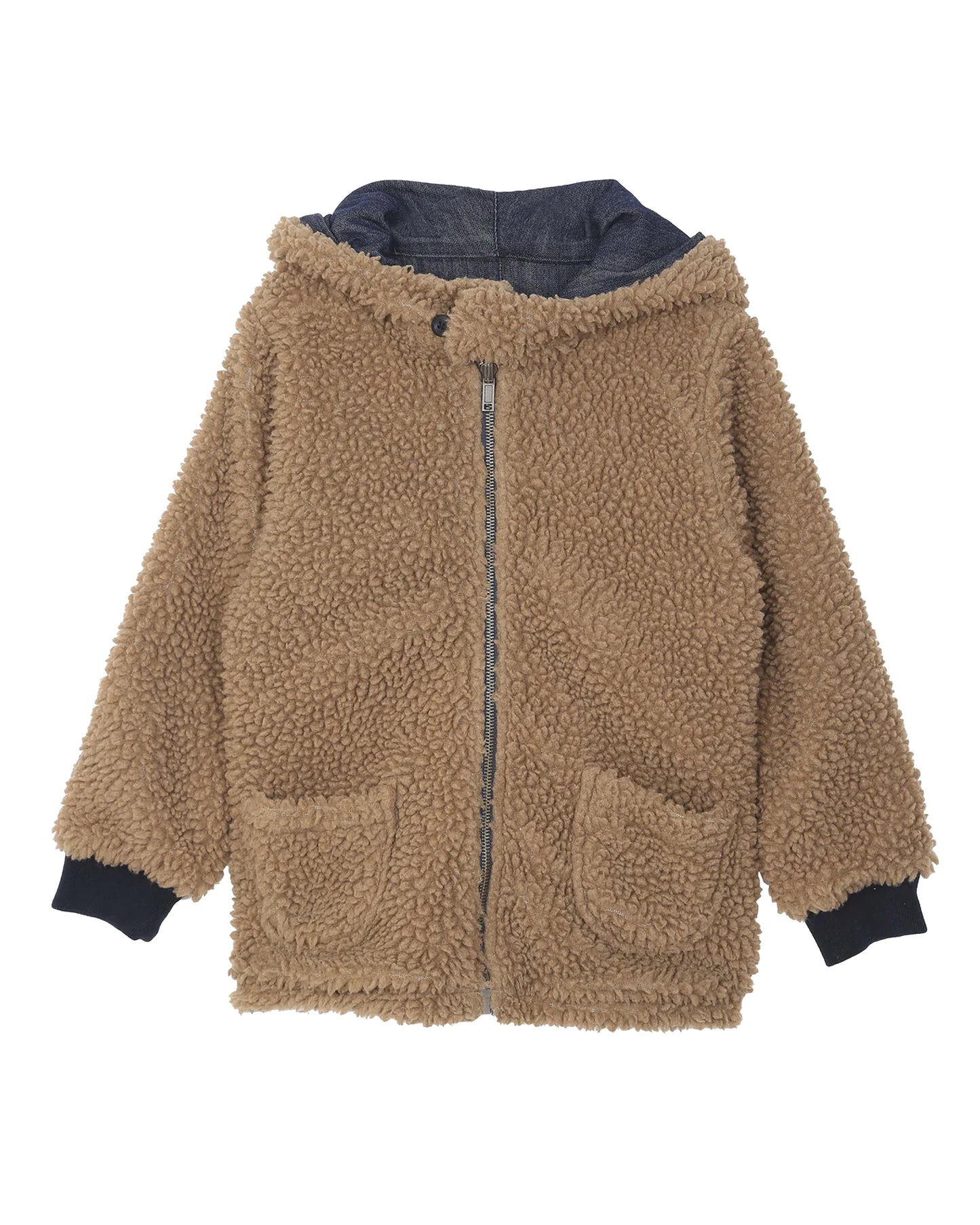 Parka réversible denim