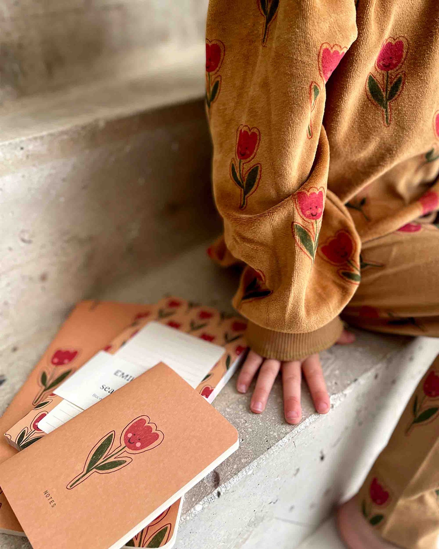 Carnet de poche Tulipe joyeuse
