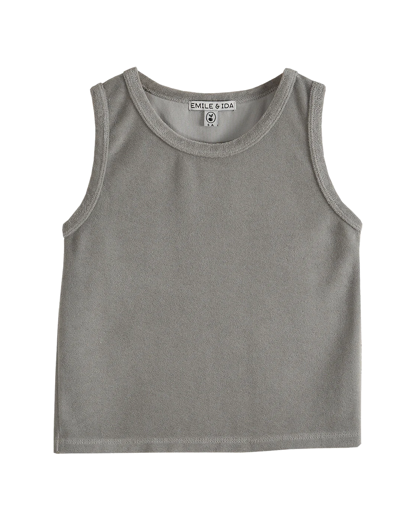 Débardeur éponge gris