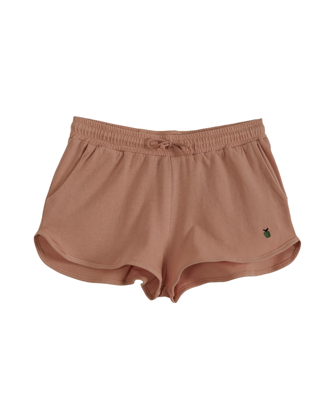 Organic cotton peony shorts