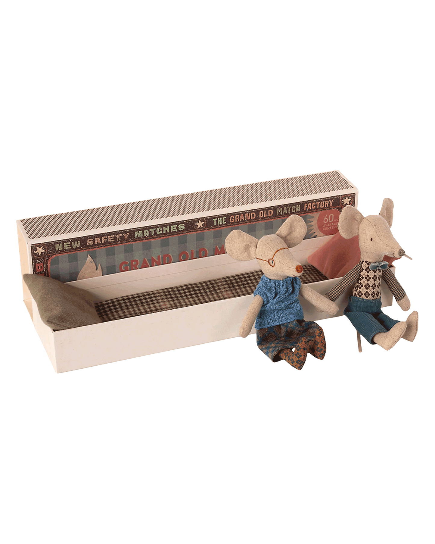 Souris grands-parents 10cm - maileg