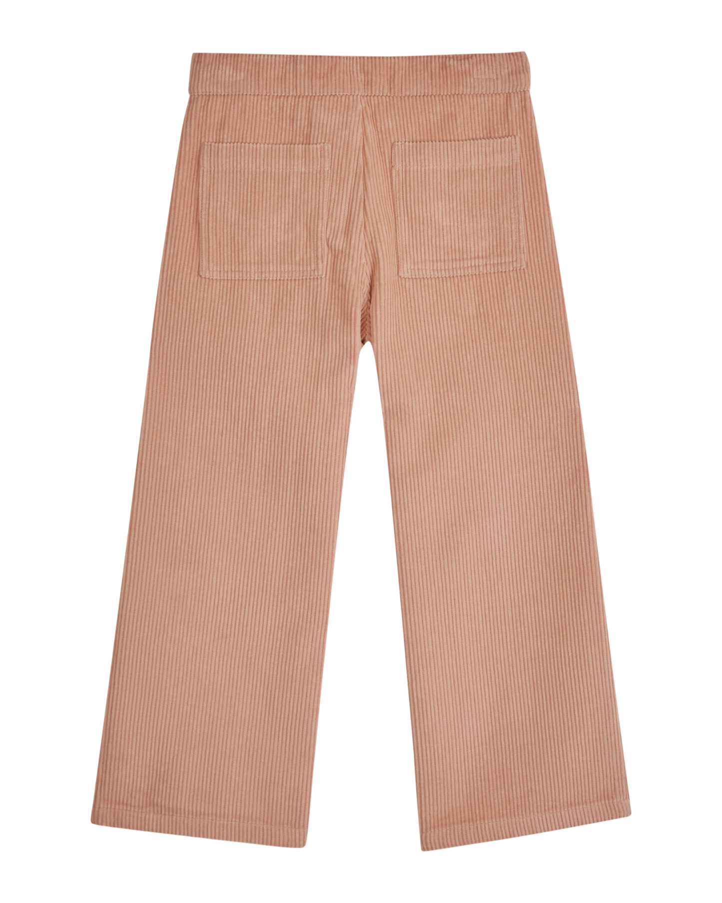 Peony velvet flower pocket pants
