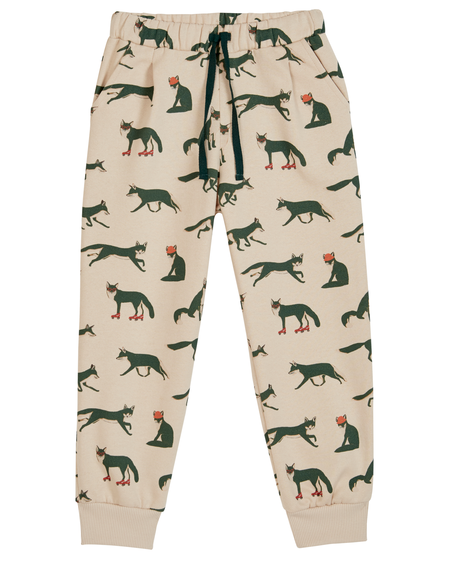 Jogger renard coton bio écru