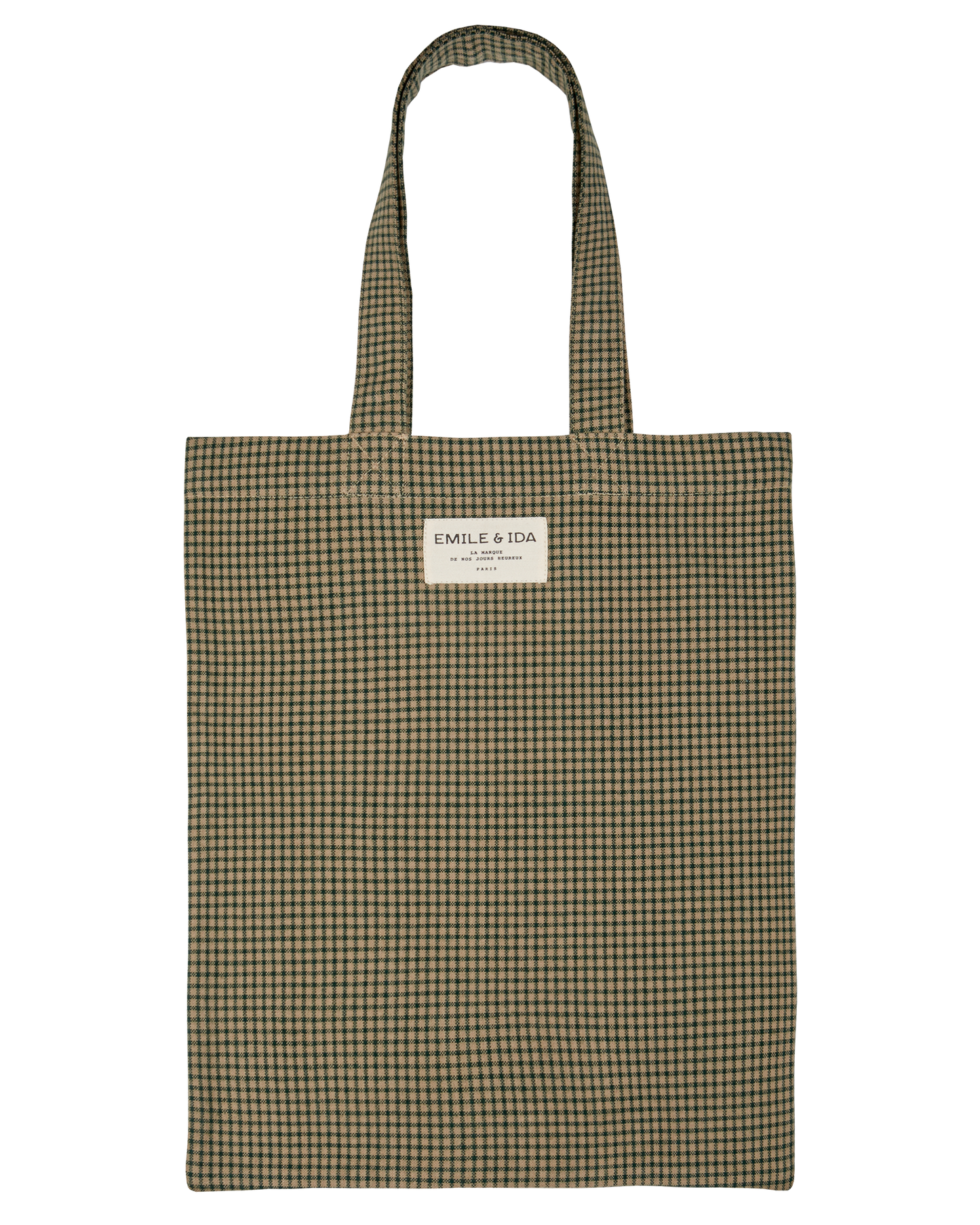 Tote bag denise vert
