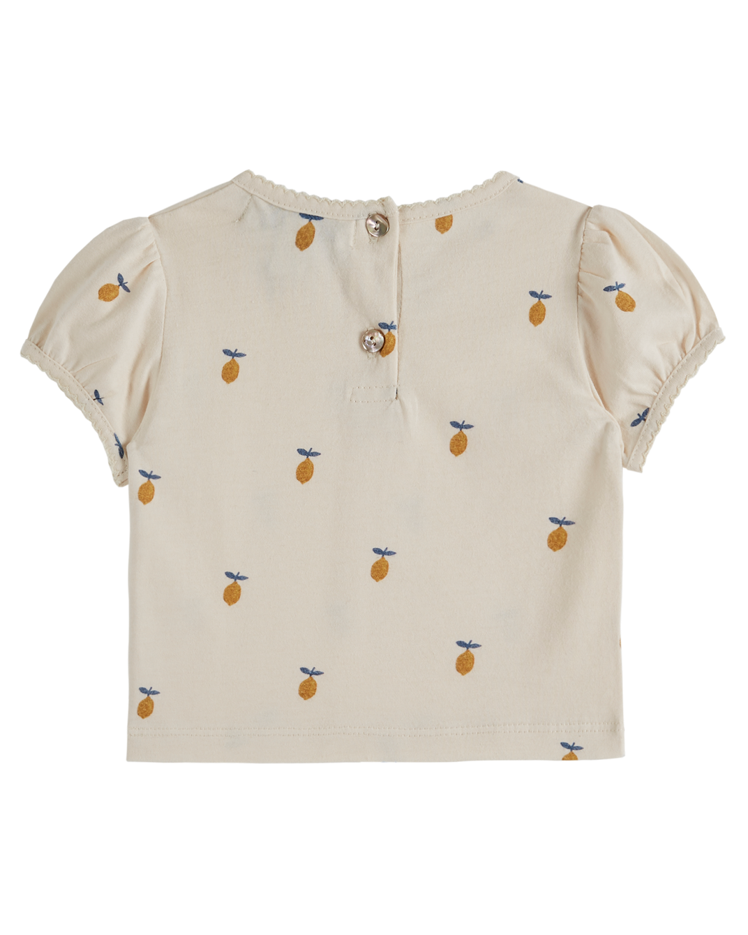 T-shirt coton bio citron