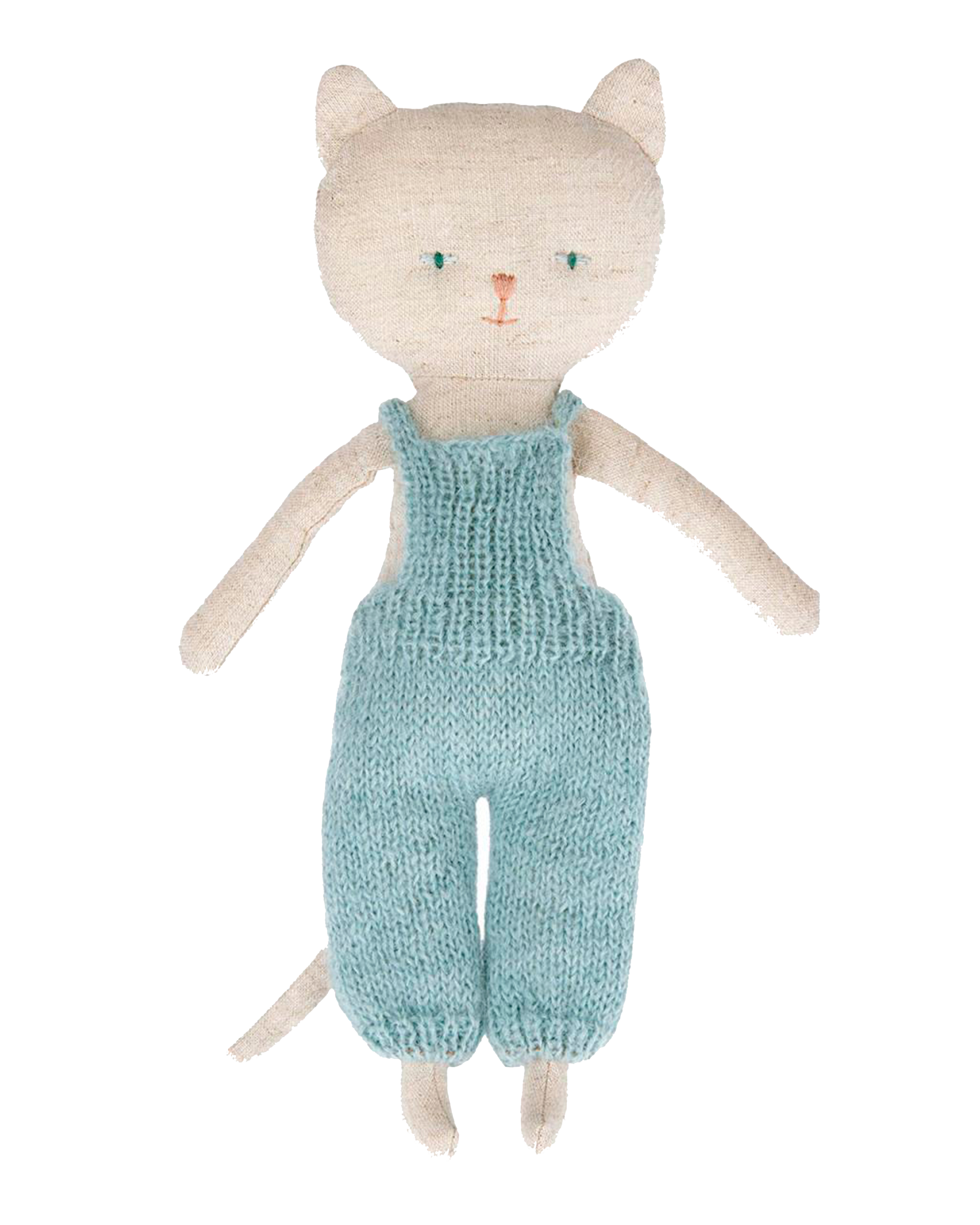 Doudou chaton bleu Maileg Emile et Ida
