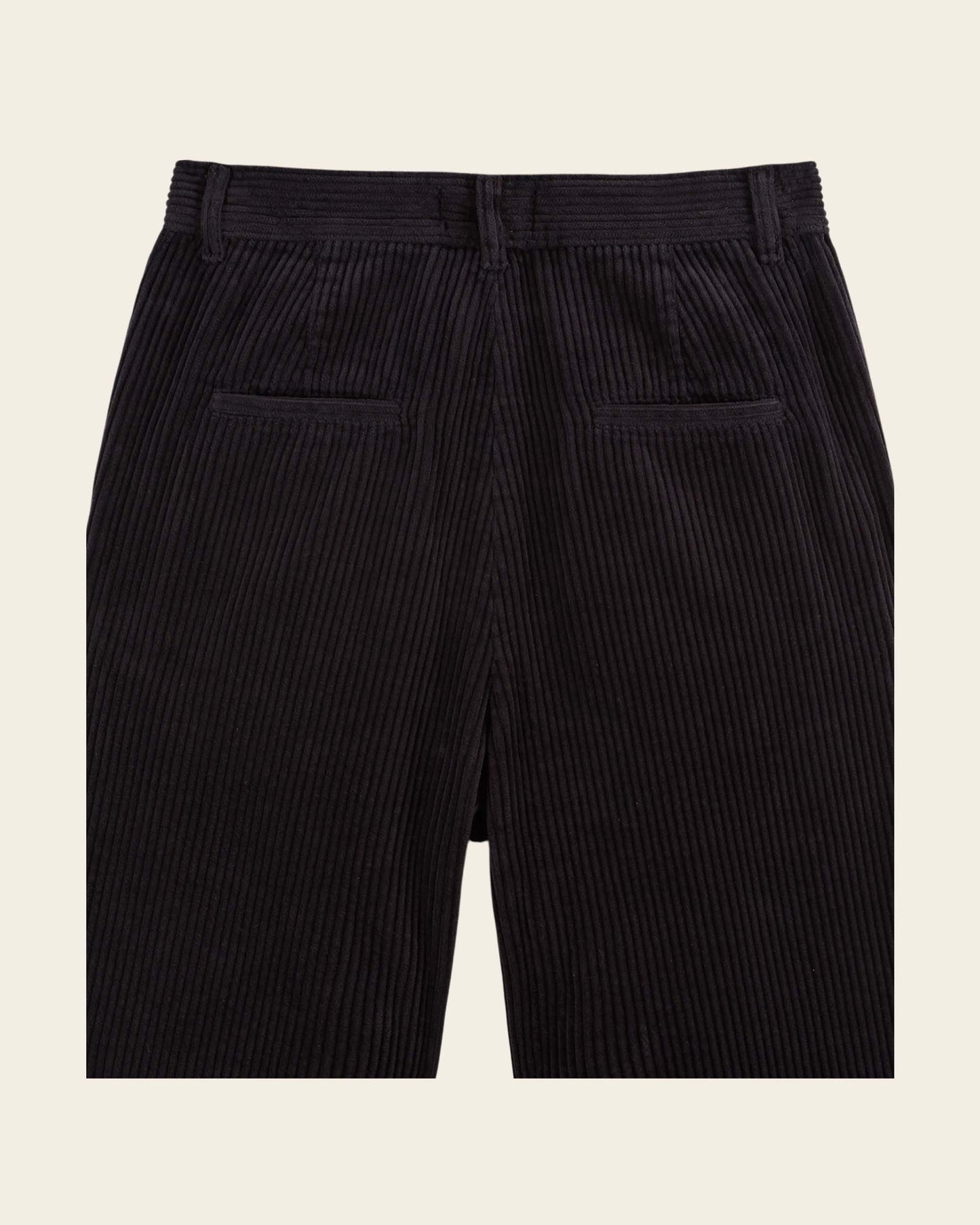 Pantalon velours cotelé noir