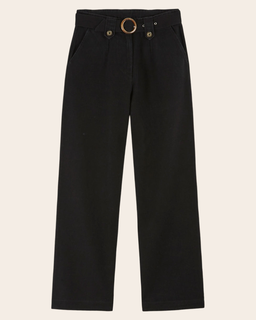 Pantalon - Boucle denim noir