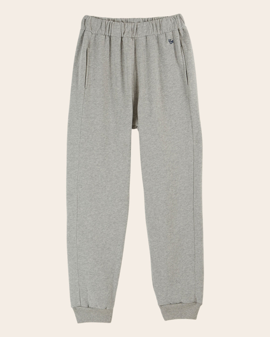 Jogging - Coton bio gris chiné