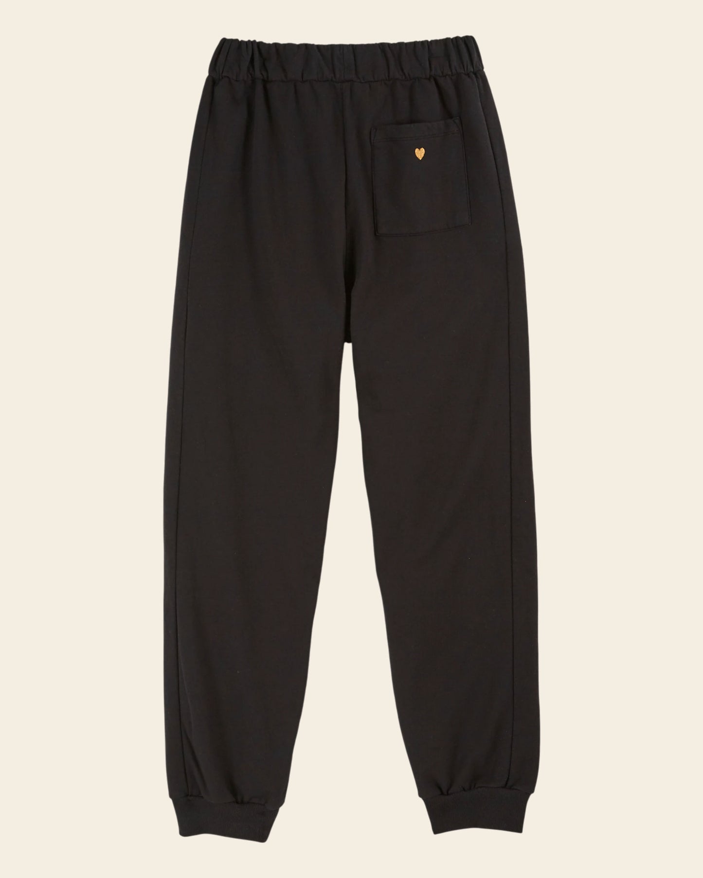 Jogging coton bio noir