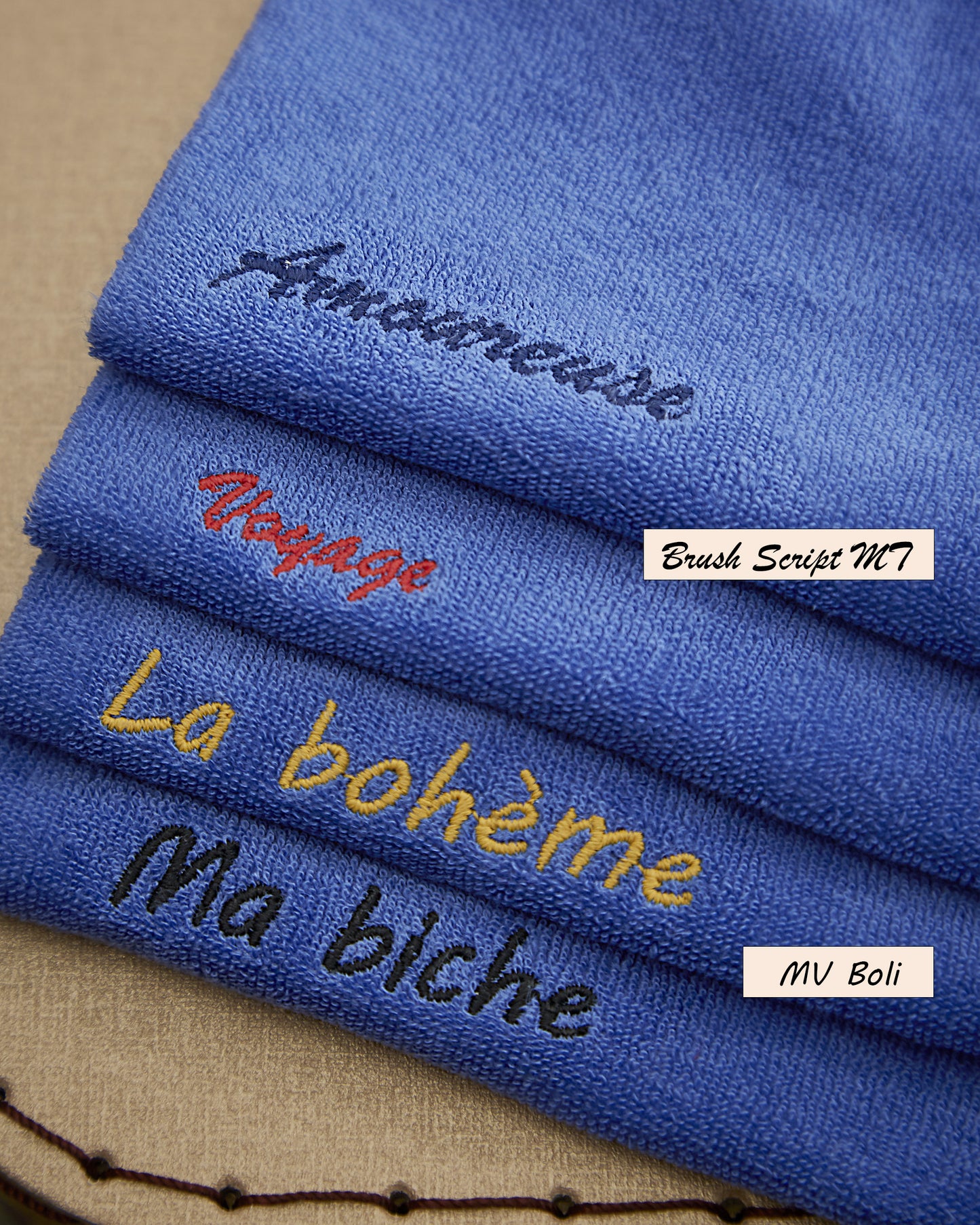 Tee-shirt femme éponge céleste