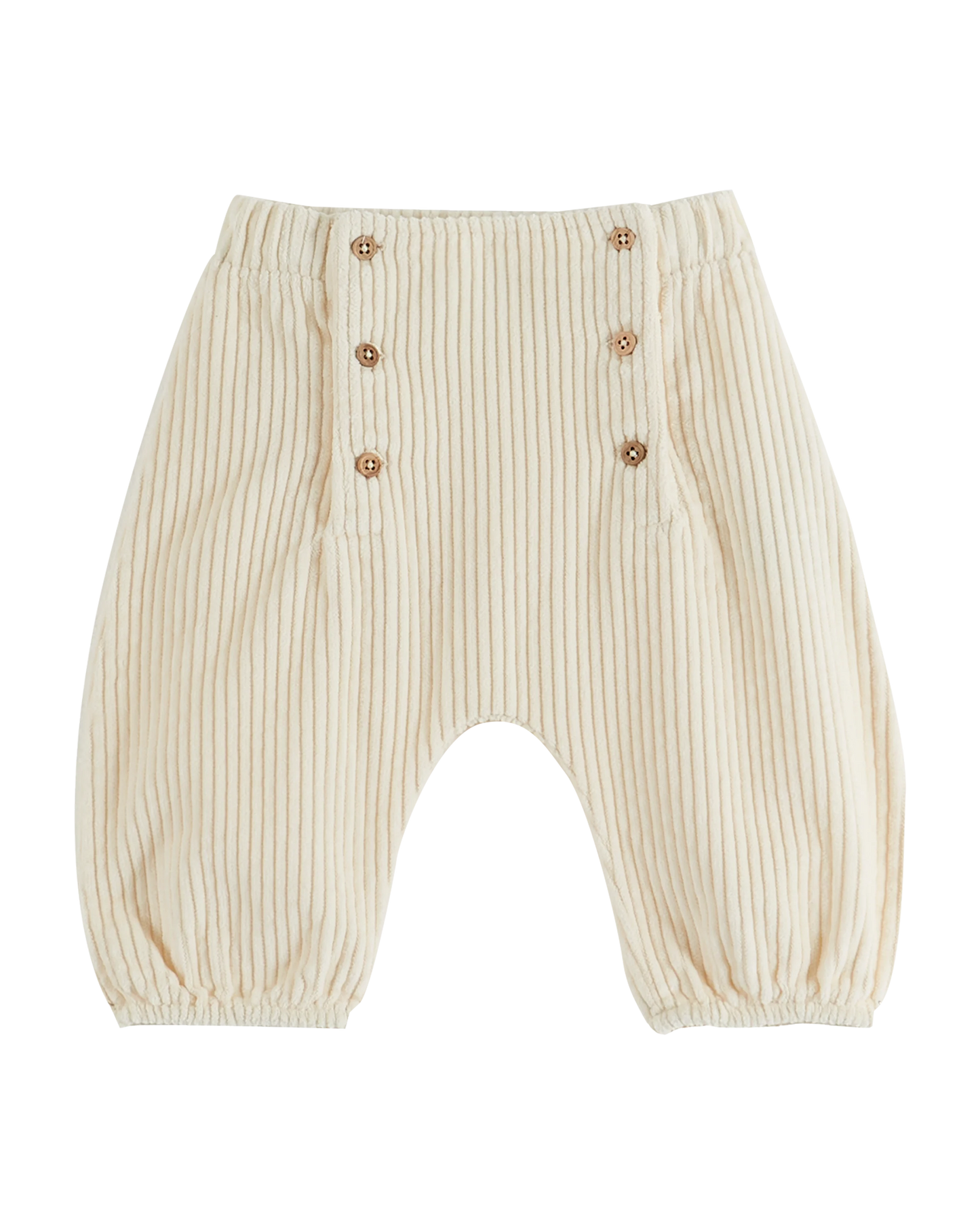 Pantalon velours porcelaine