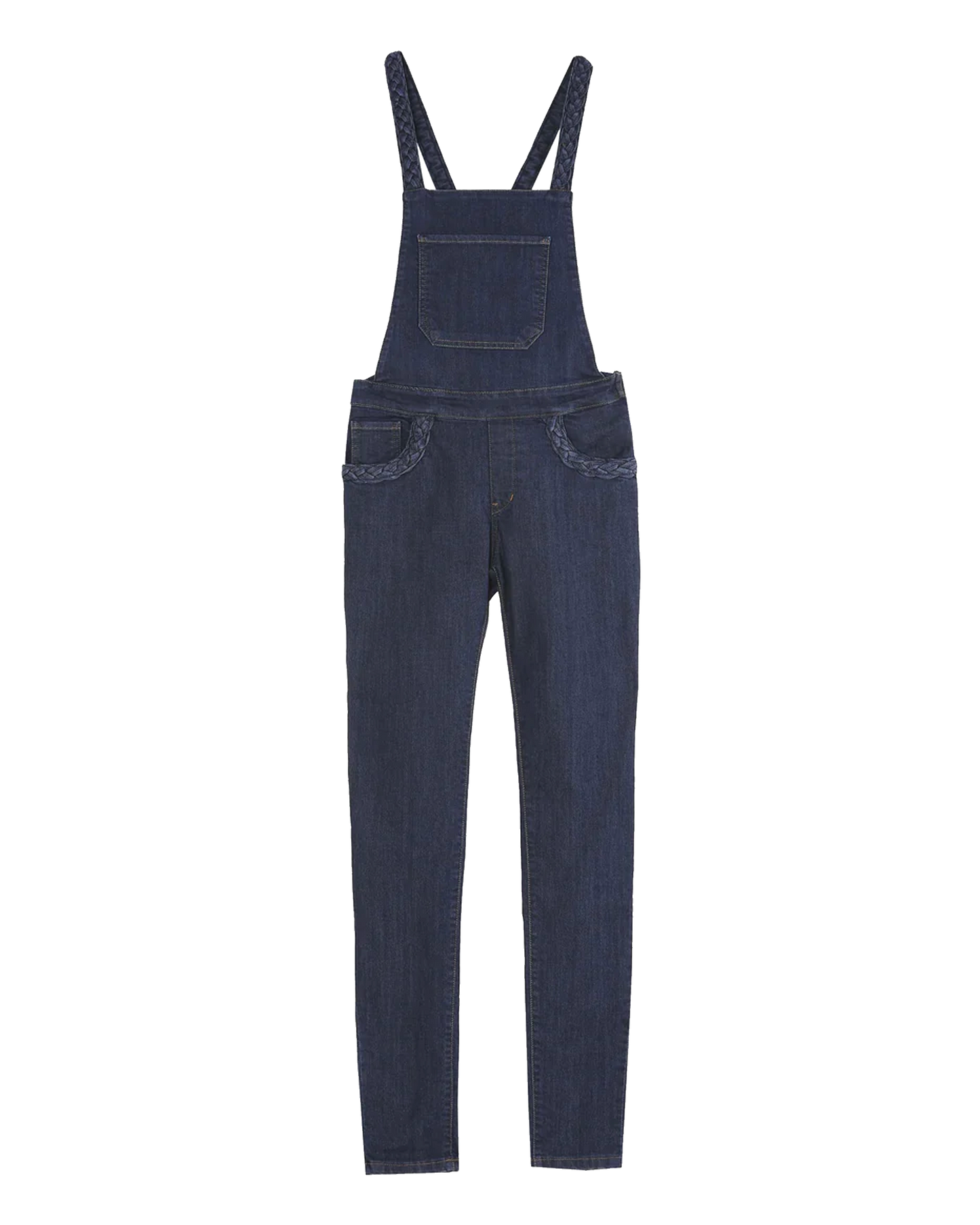 Salopette tresses bleu foncé