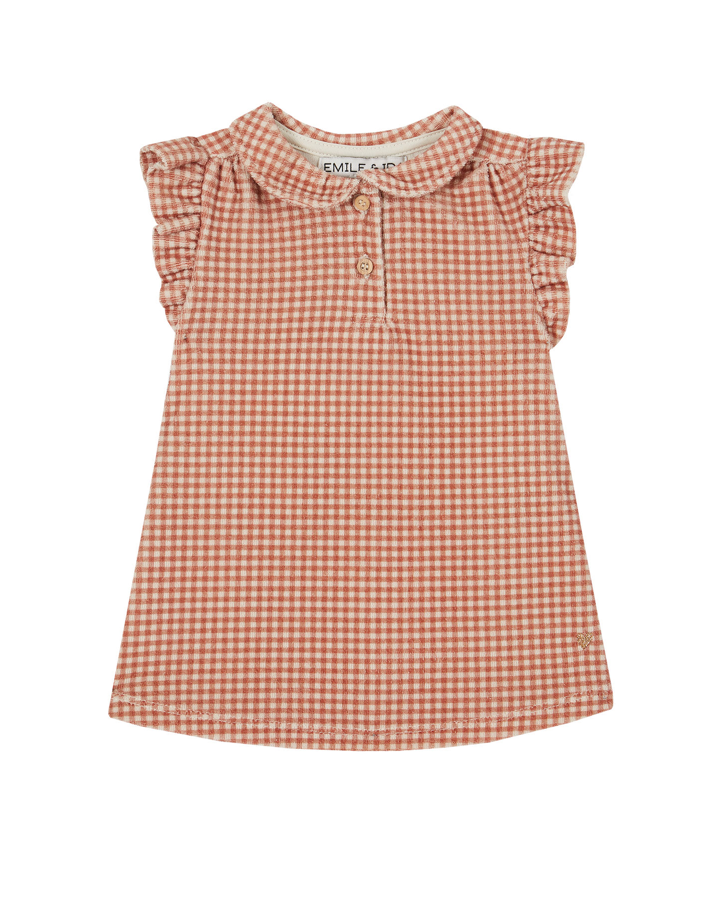 Robe éponge vichy Cayenne