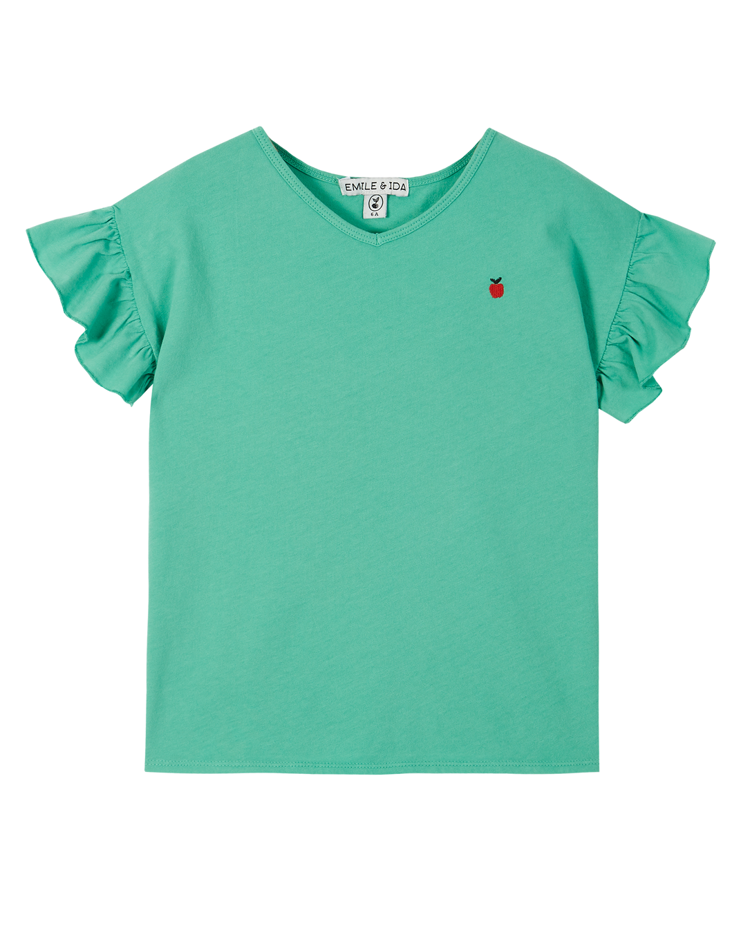 Organic cotton apple t-shirt